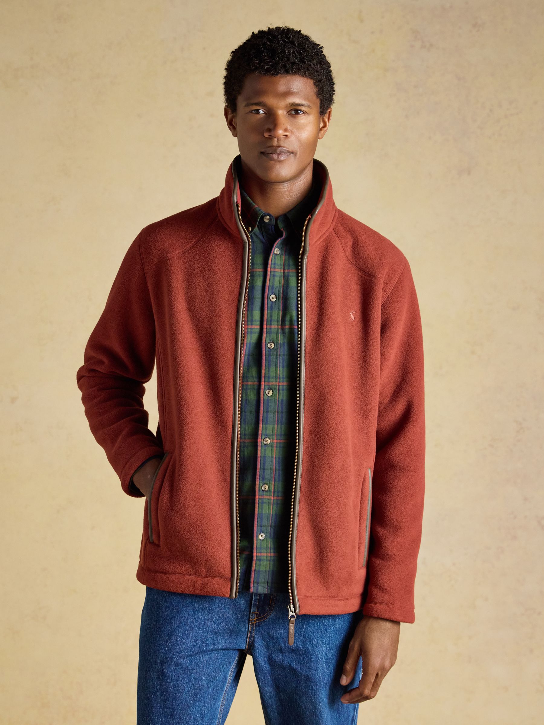 Heritage Fleece Brick Zip Through - Image 7 of 10