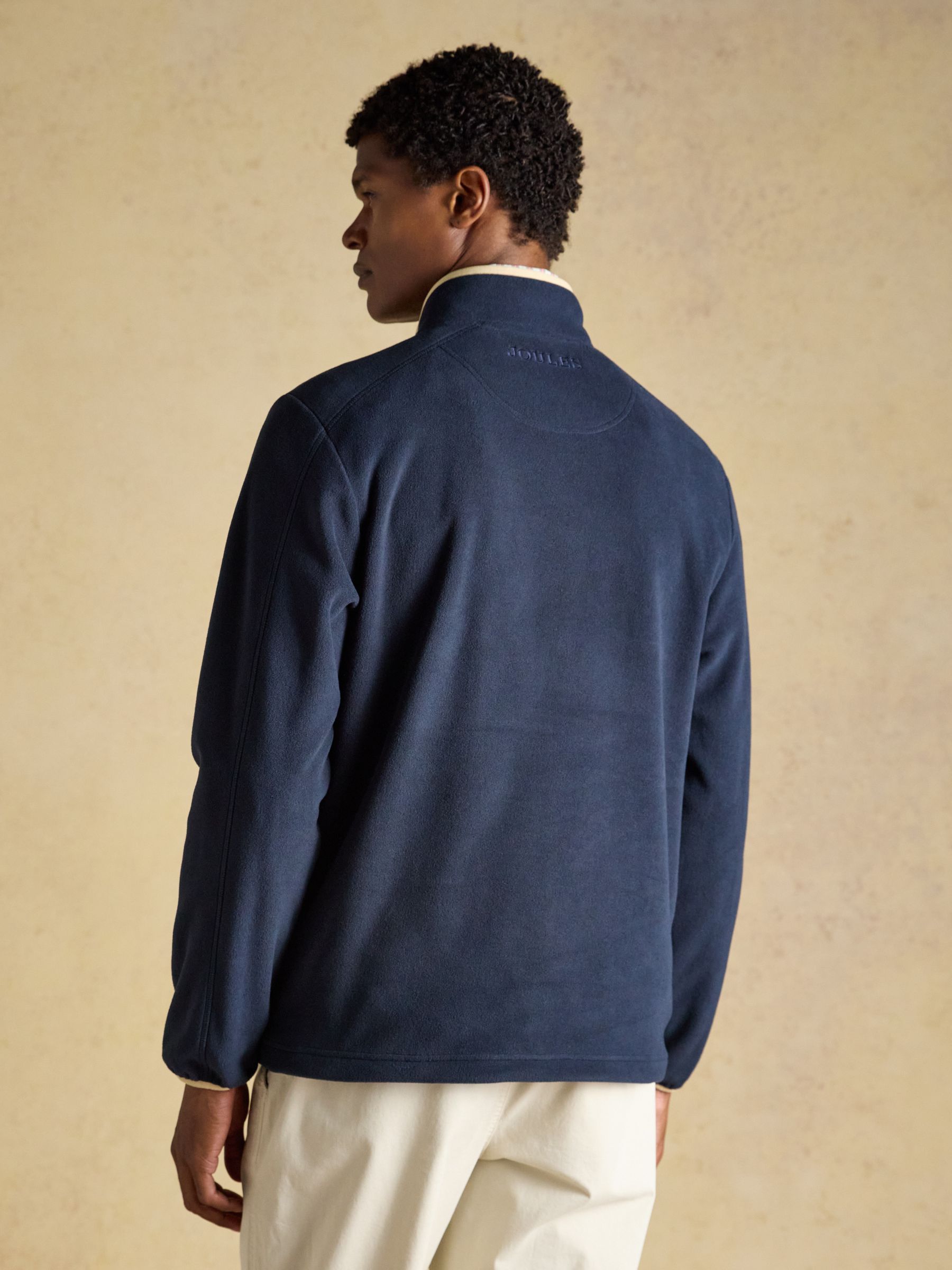 Navy Lightweight Half Zip Fleece - Image 2 of 8