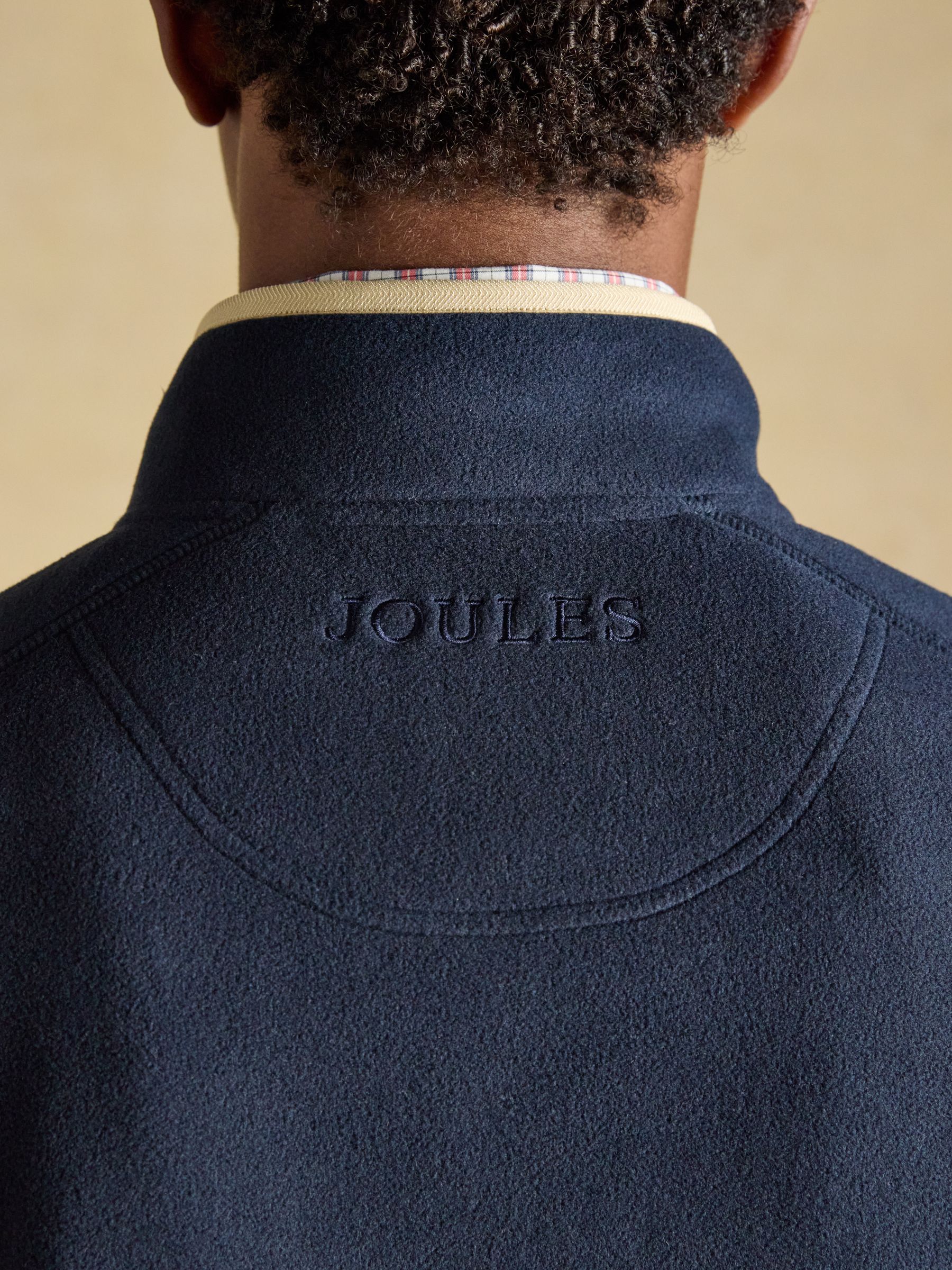 Navy Lightweight Half Zip Fleece - Image 7 of 8