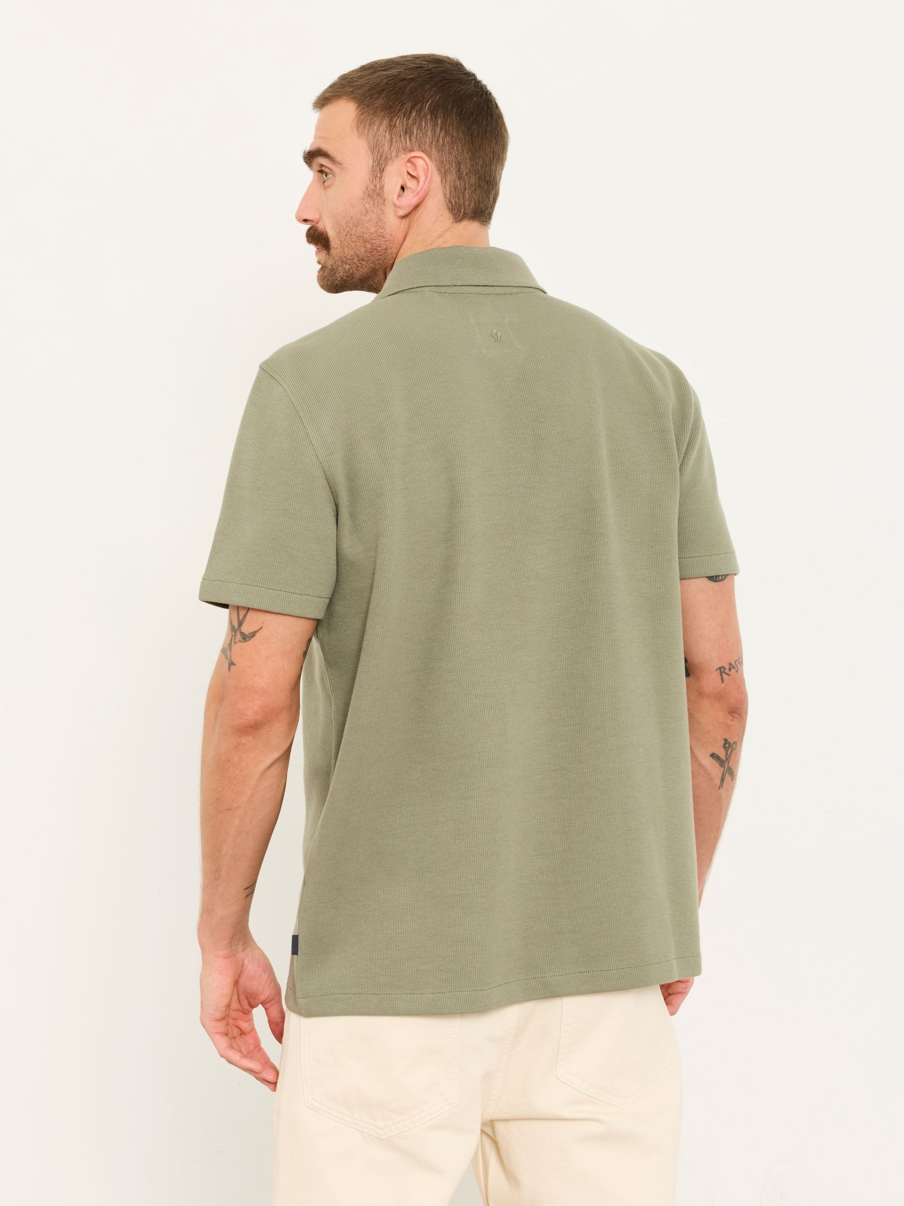 Ayr Green Haze Ribbed Shirt - Image 2 of 6