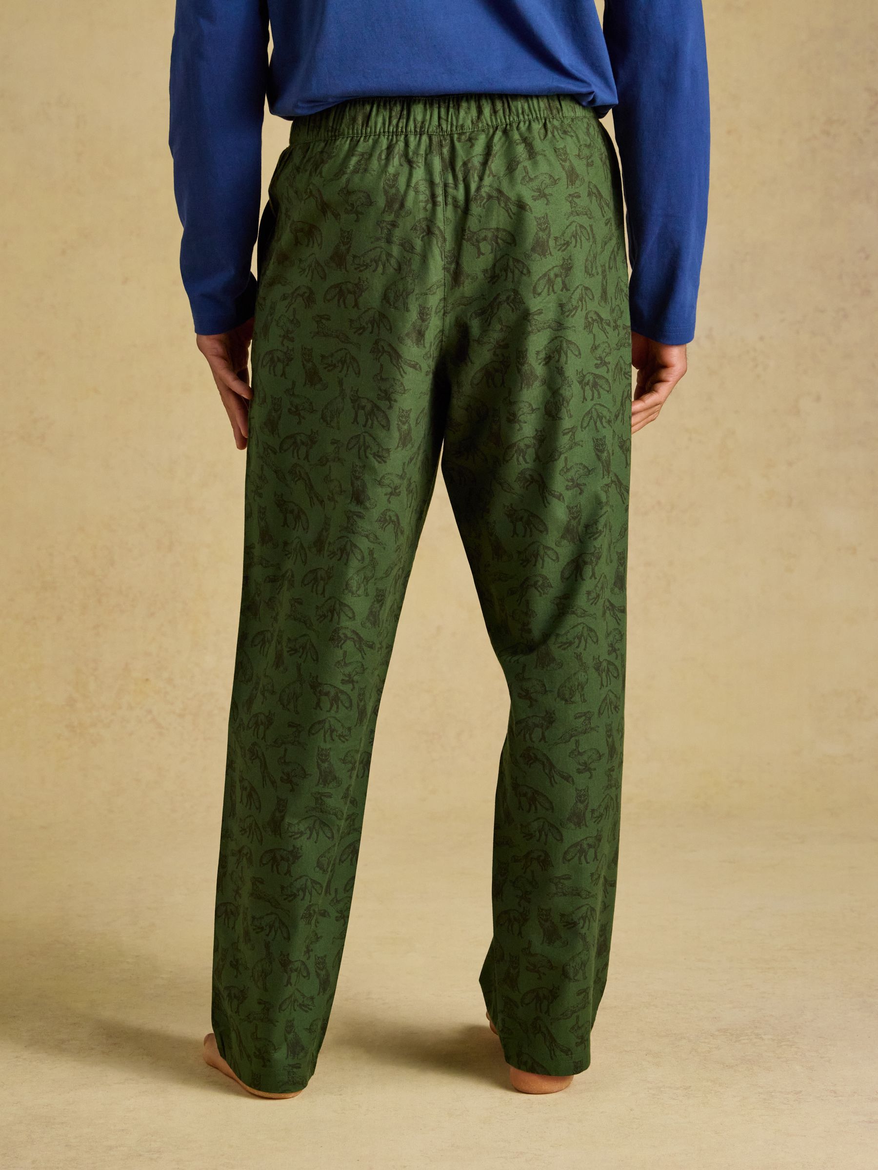 Green Relaxed Fit Pyjama Bottoms - Image 2 of 6