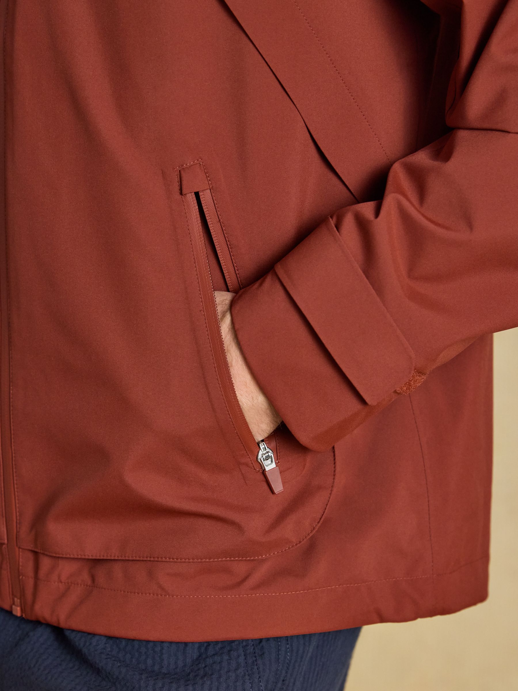 Rust Red Country Waterproof Coat - Image 5 of 10