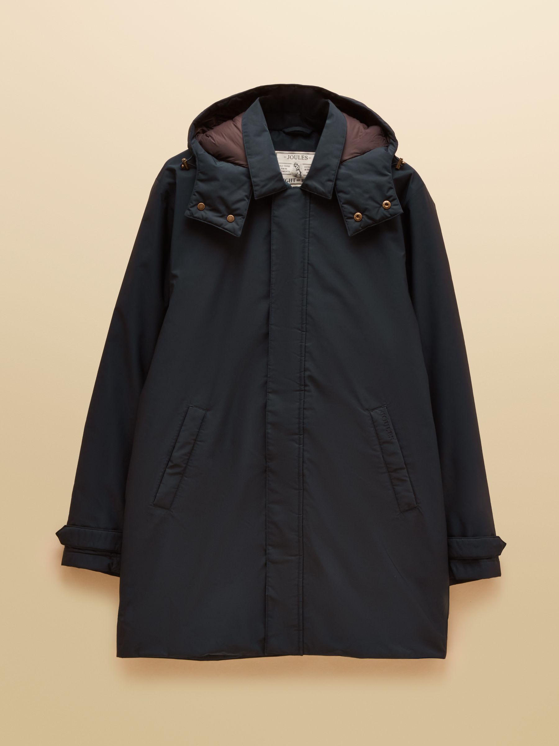 Clarendon Navy Longline Coat - Image 10 of 10
