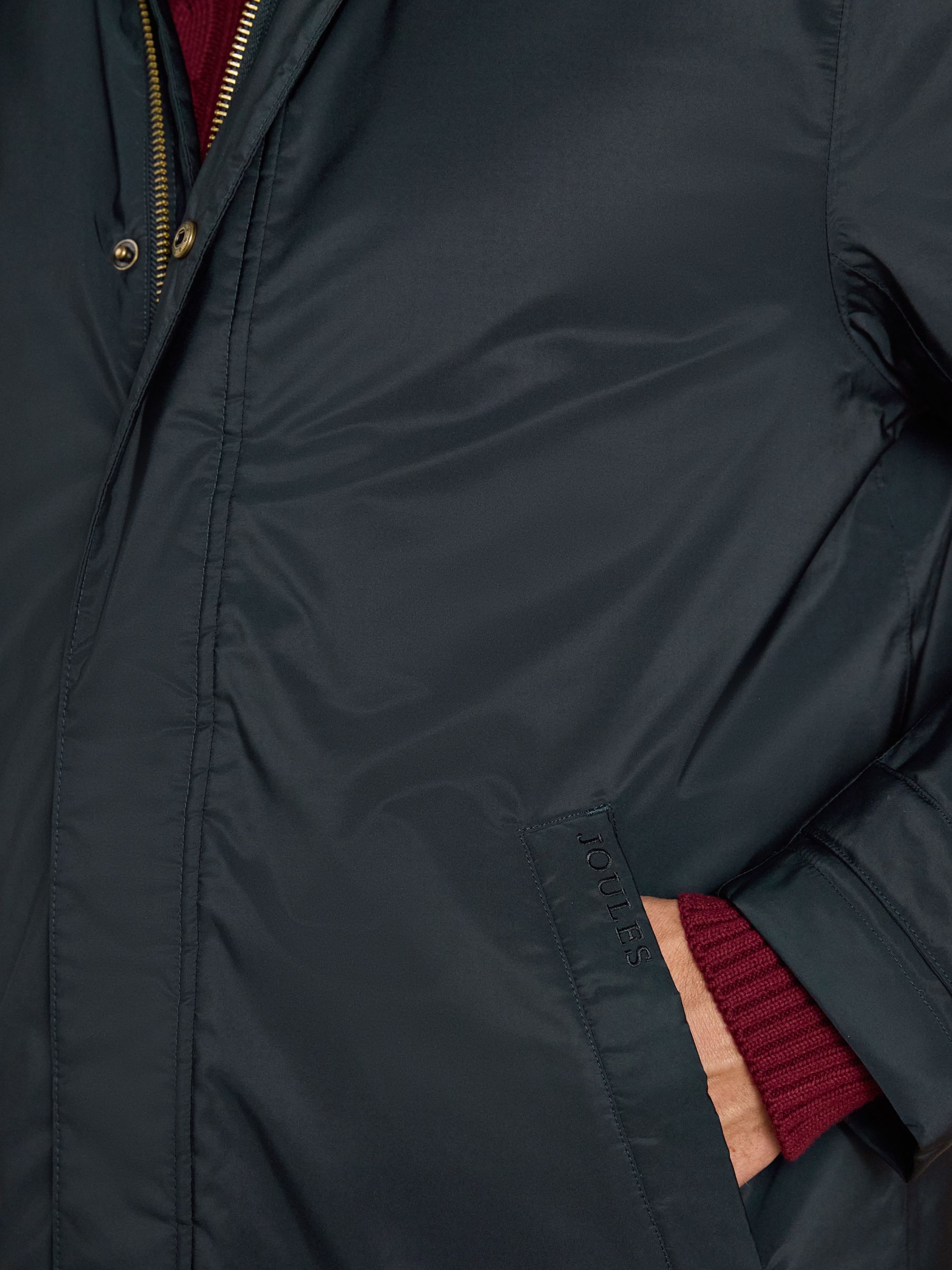 Clarendon Navy Longline Coat - Image 7 of 10