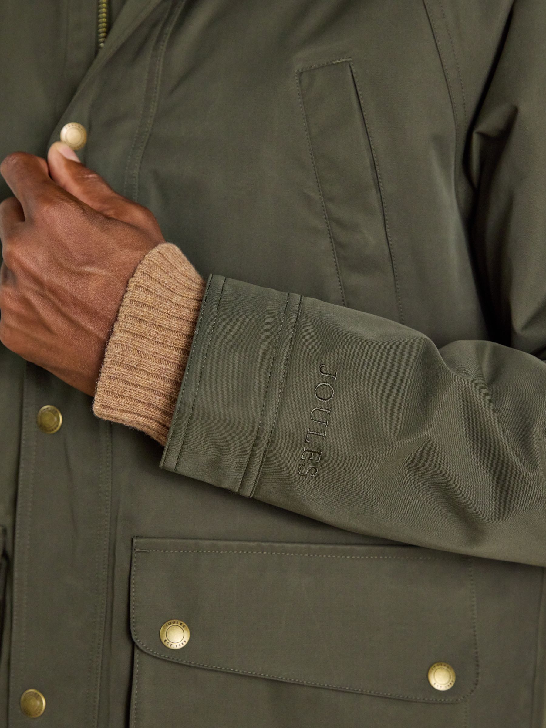 Fraser Green Field Coat - Image 9 of 12