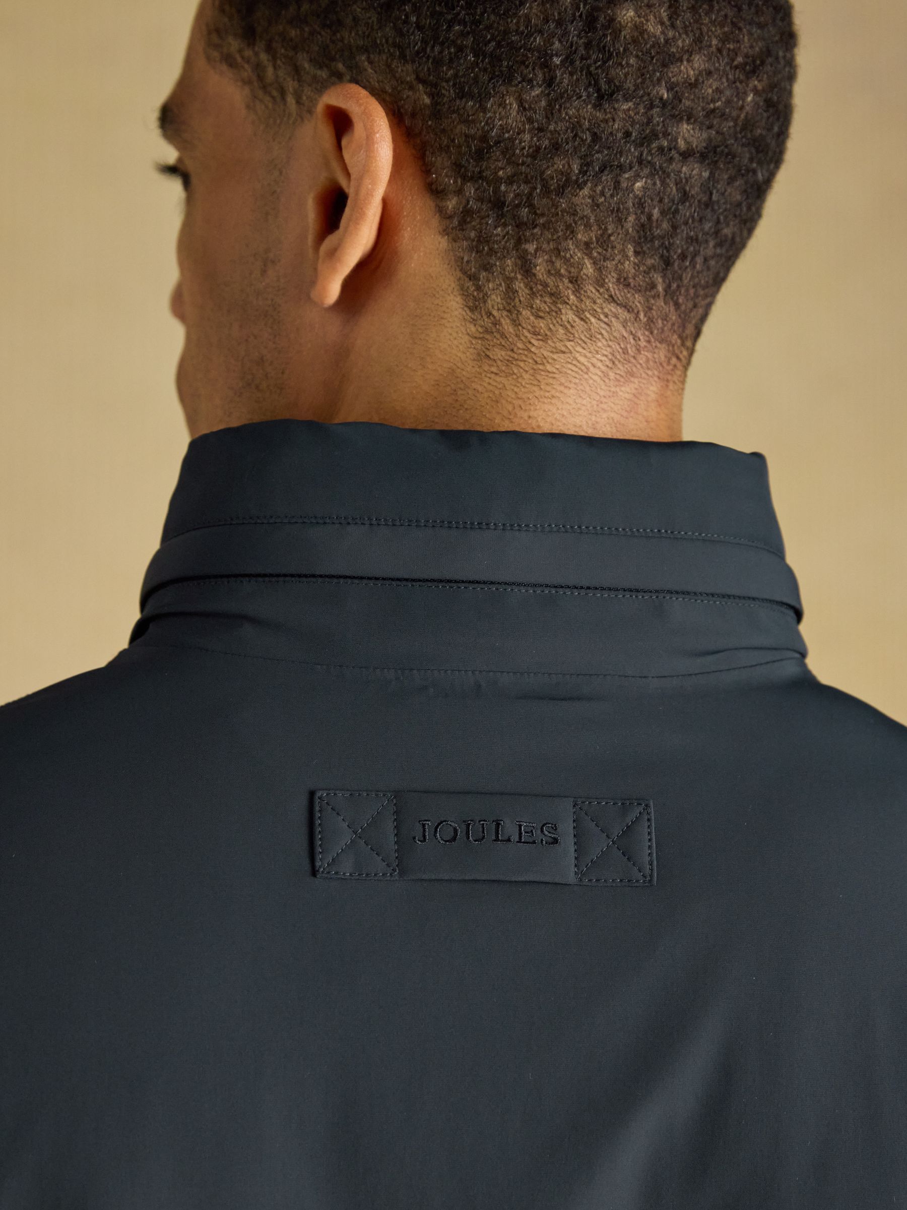 Navy Waterproof Padded Field Coat - Image 9 of 15