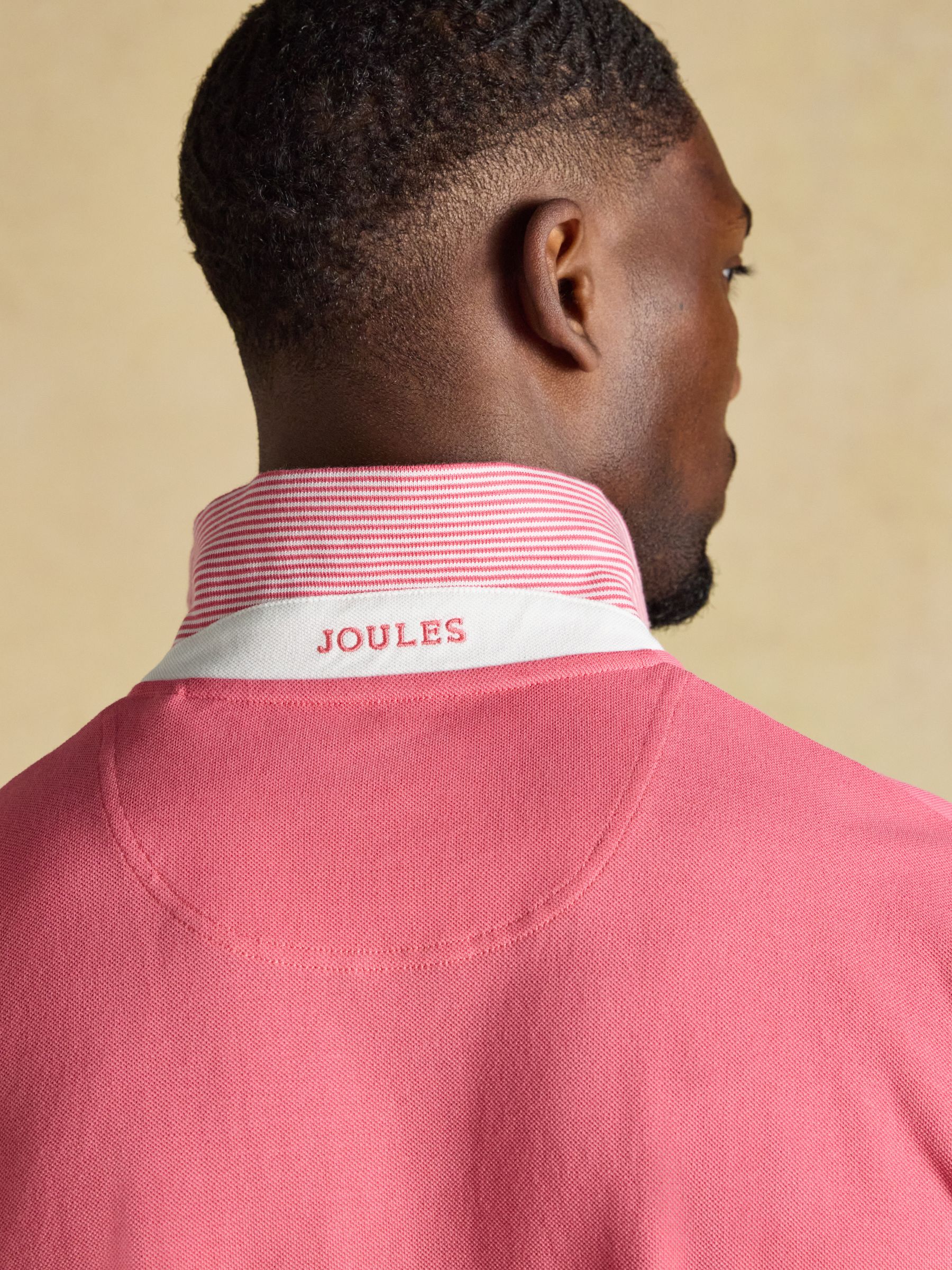Woody Pink Cotton Pique Polo Shirt - Image 6 of 7