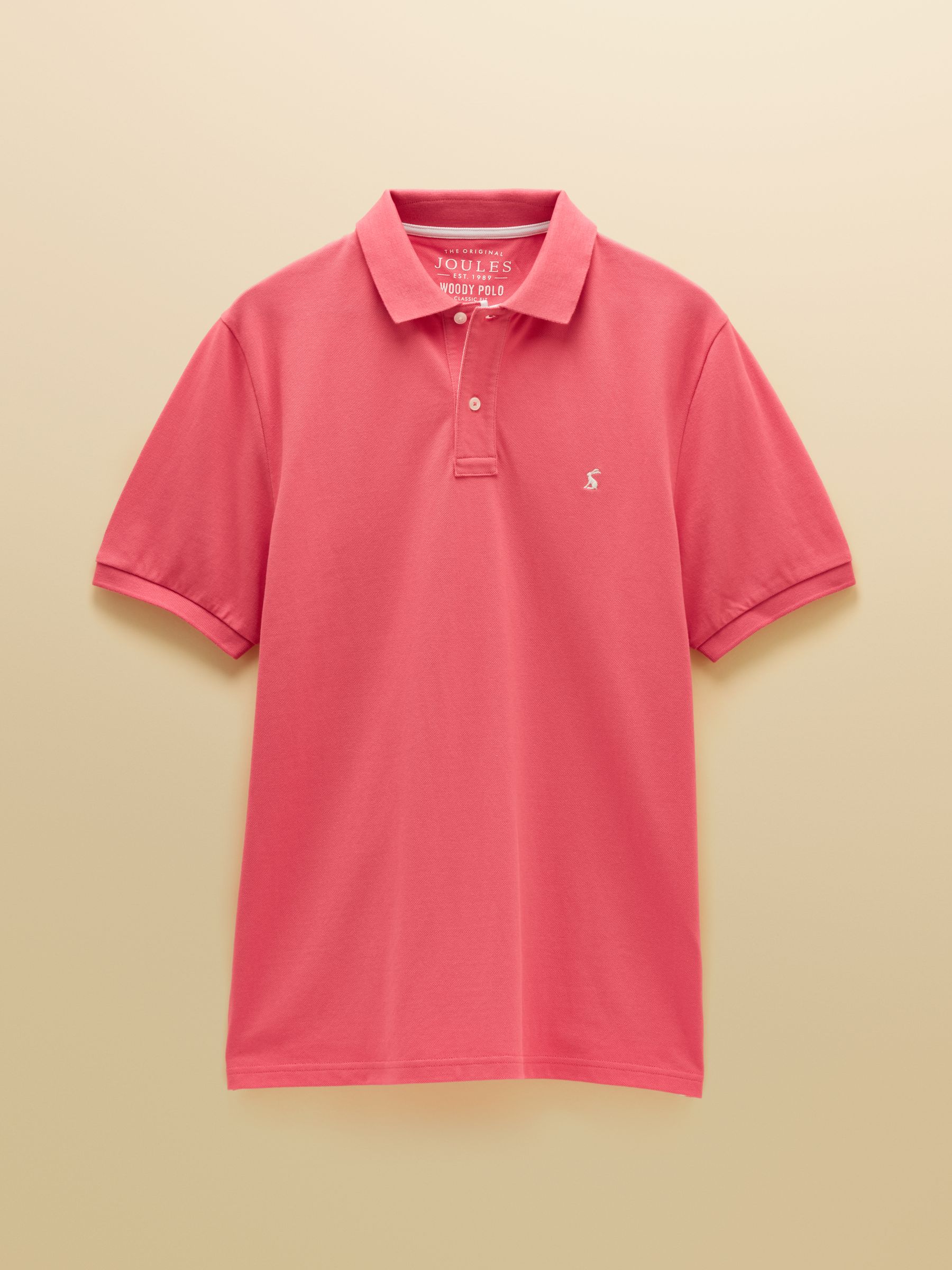 Woody Pink Cotton Pique Polo Shirt - Image 7 of 7