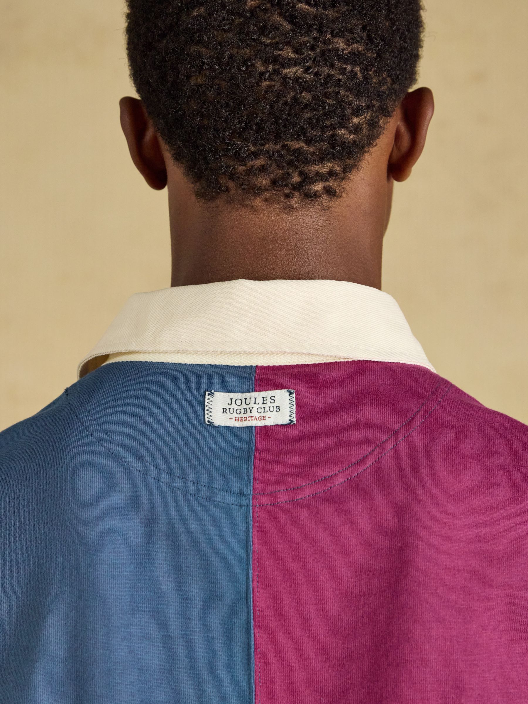 Green/Pink Cotton Rugby Shirt - Image 10 of 11