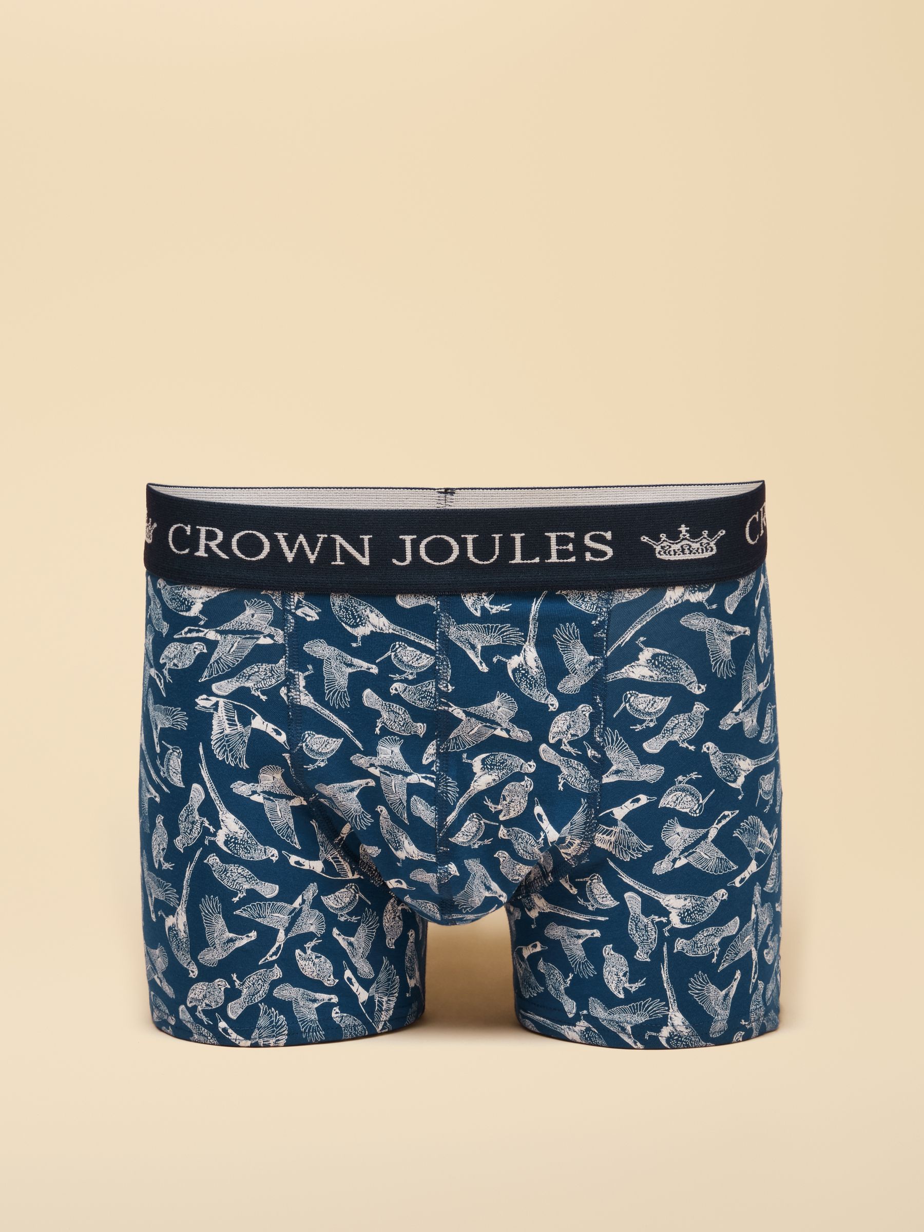 Pheasantly Suprised Navy/Burgundy Cotton Jersey Boxer Shorts 2 pack - Image 2 of 4