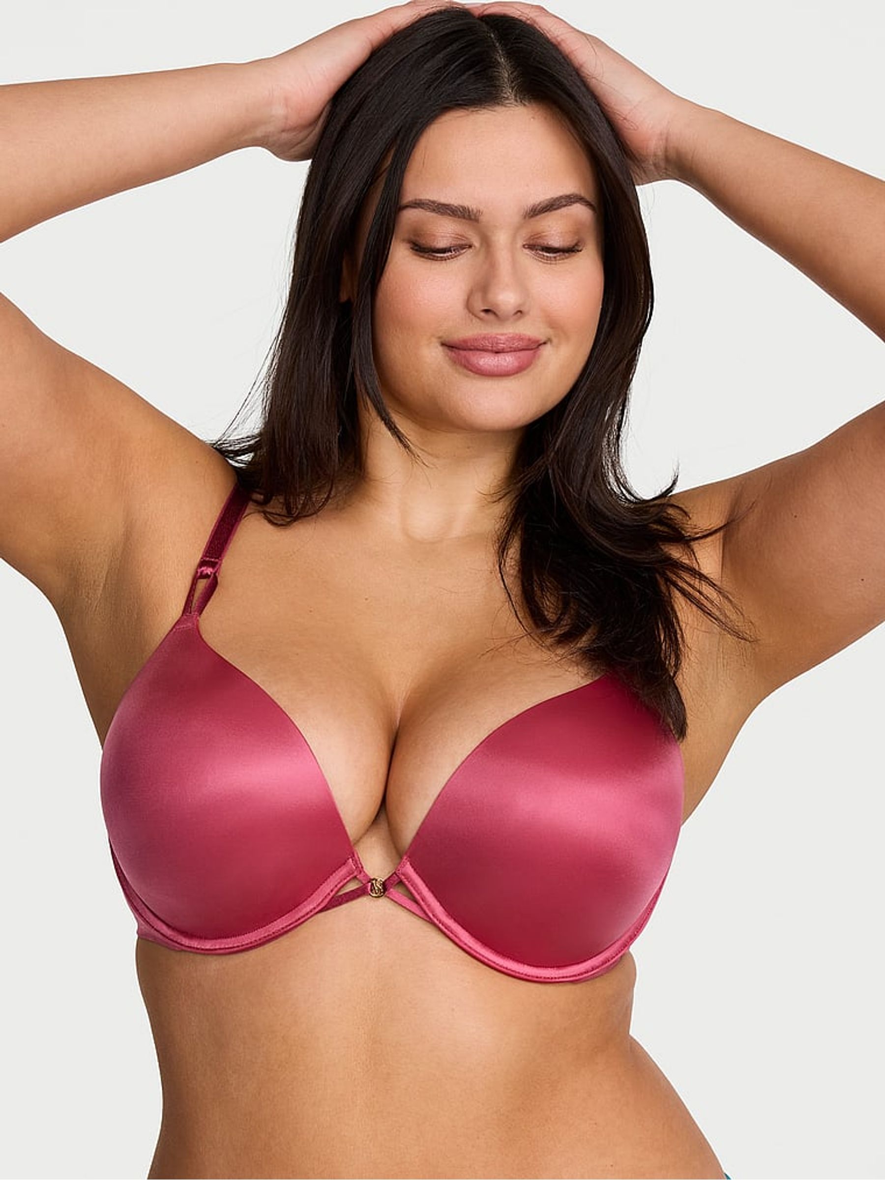 Peony Pink Add 2 Cups Push Up Bombshell Bra - Image 1 of 2