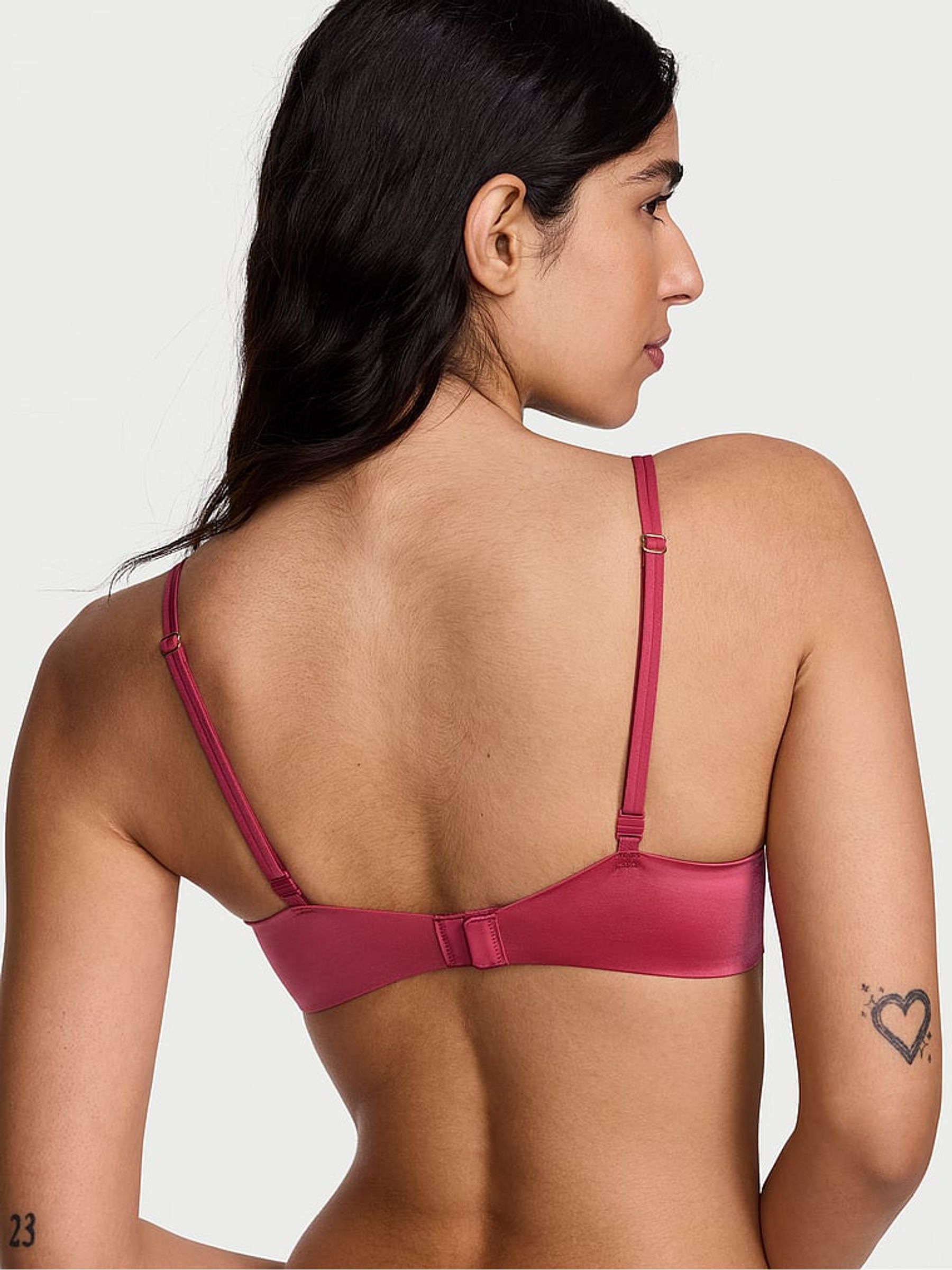 Peony Pink Push Up Bra - Image 2 of 3