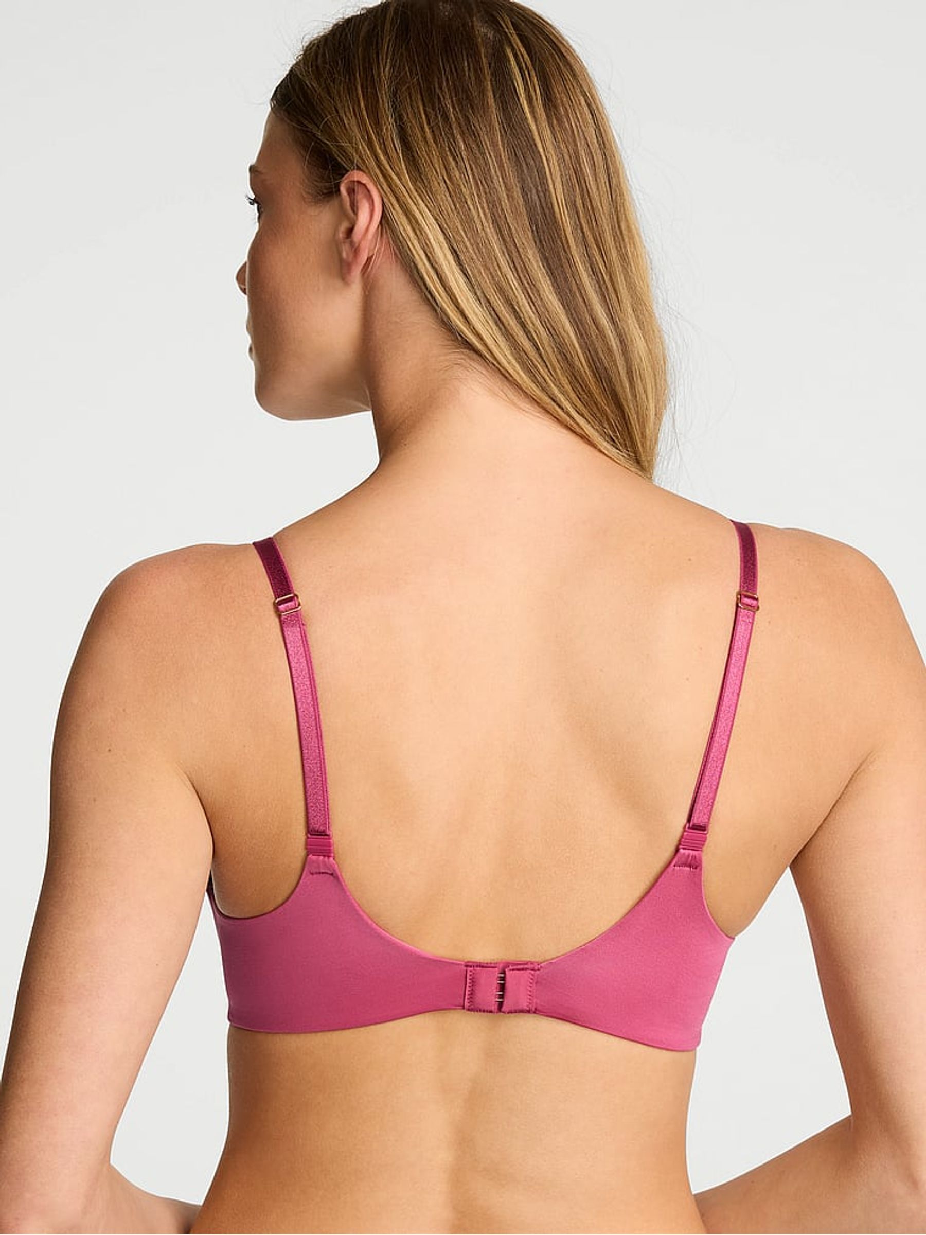 Peony Pink Non Wired Push Up So Obsessed Bra - Image 2 of 3