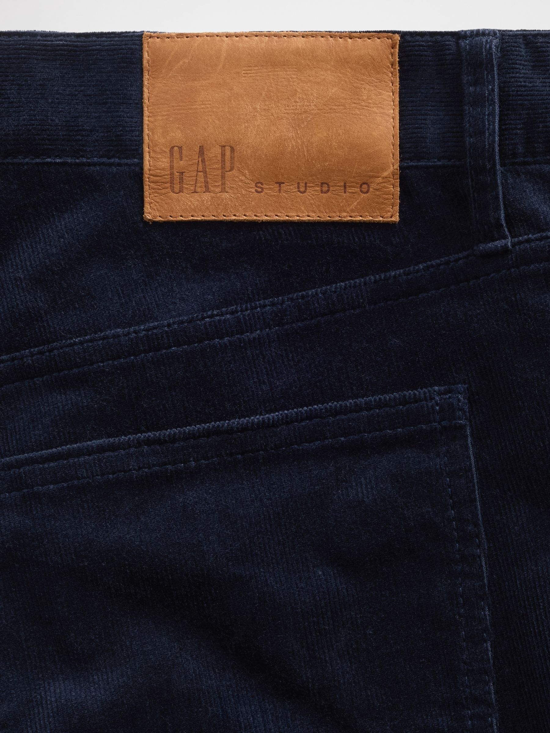 GapStudio Blue Corduroy Bootcut Trousers - Image 5 of 5