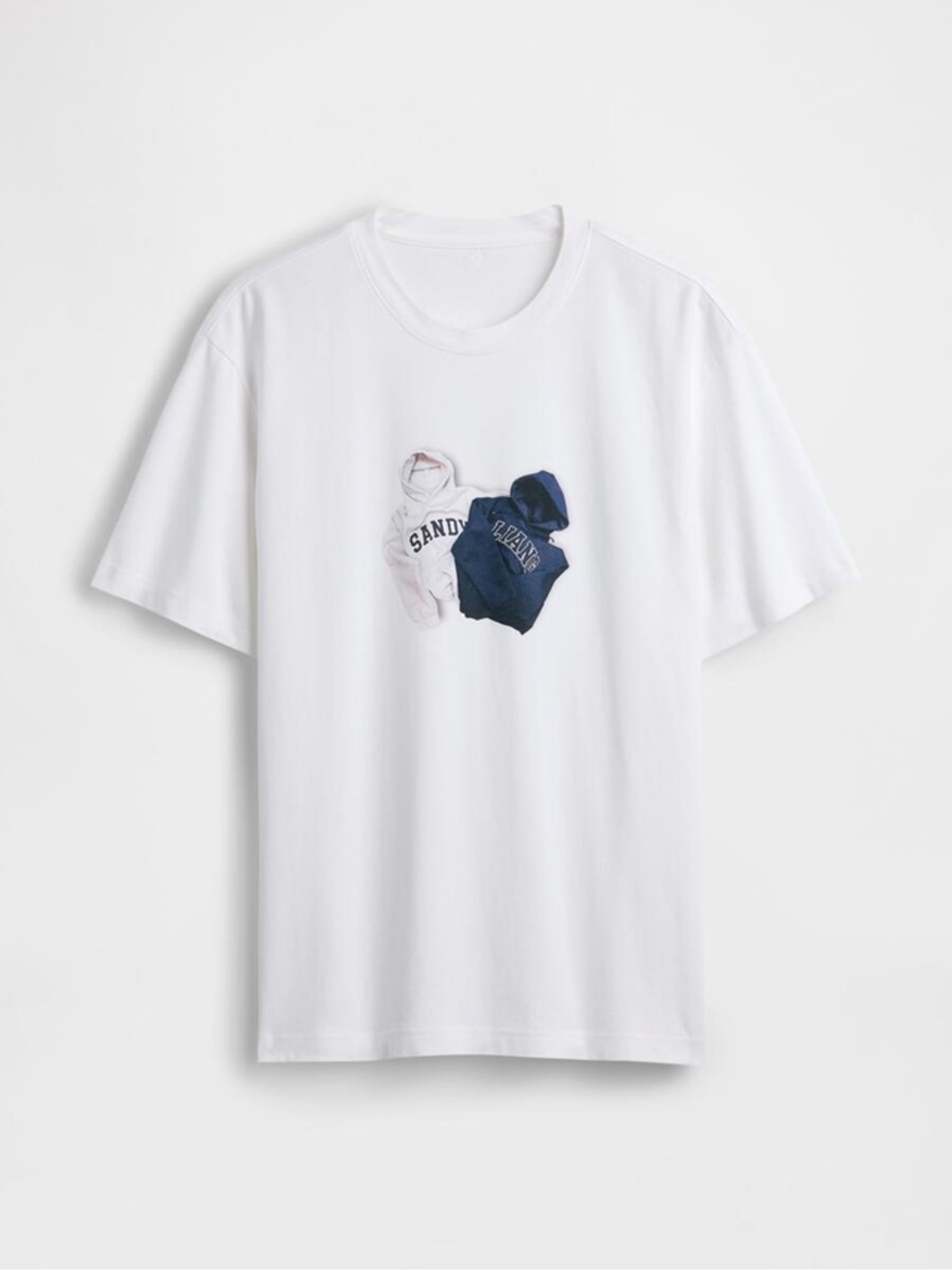 White Sandy Liang Heavyweight Cotton Graphic T-Shirt - Image 1 of 5