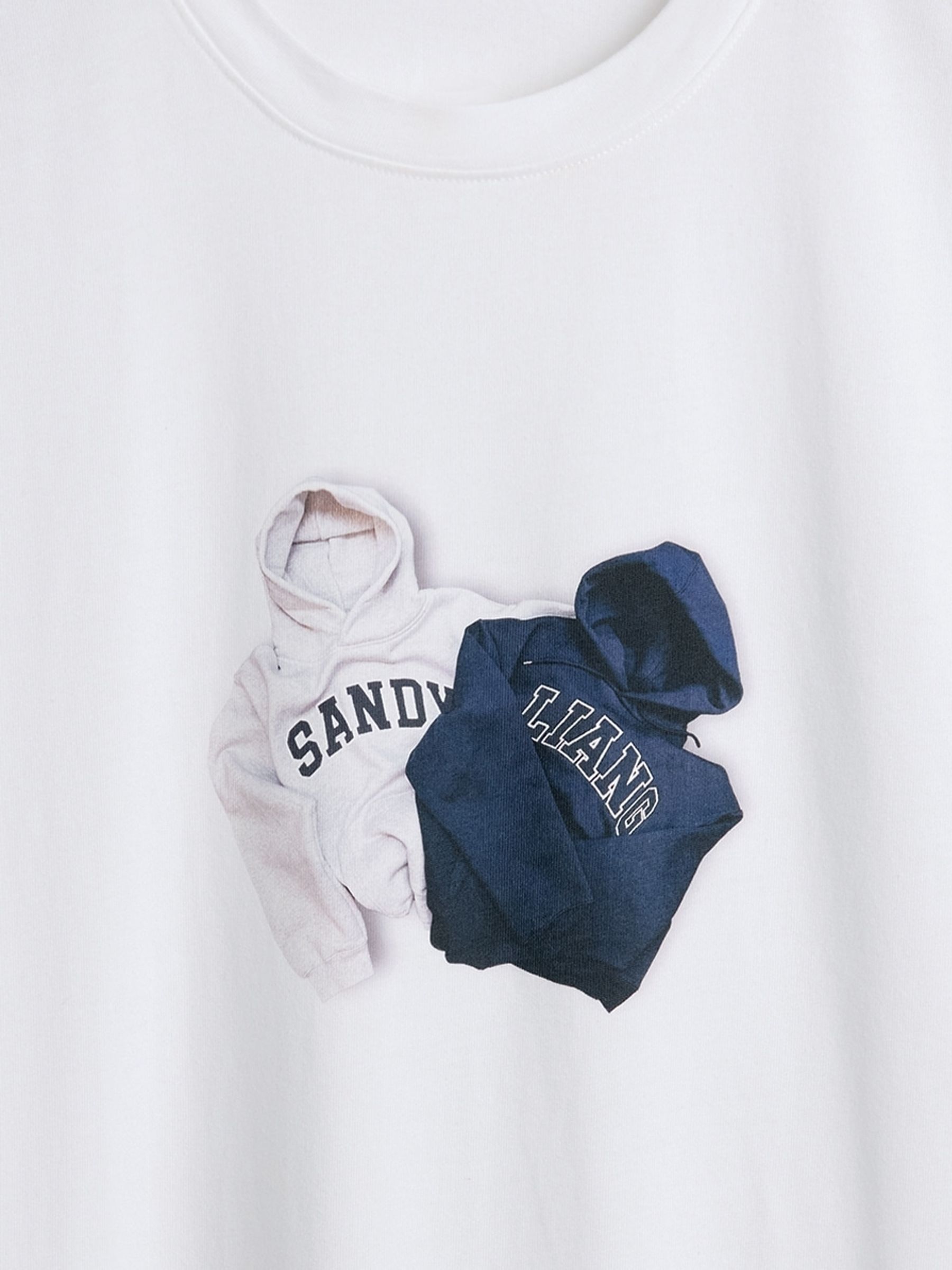 White Sandy Liang Heavyweight Cotton Graphic T-Shirt - Image 5 of 5