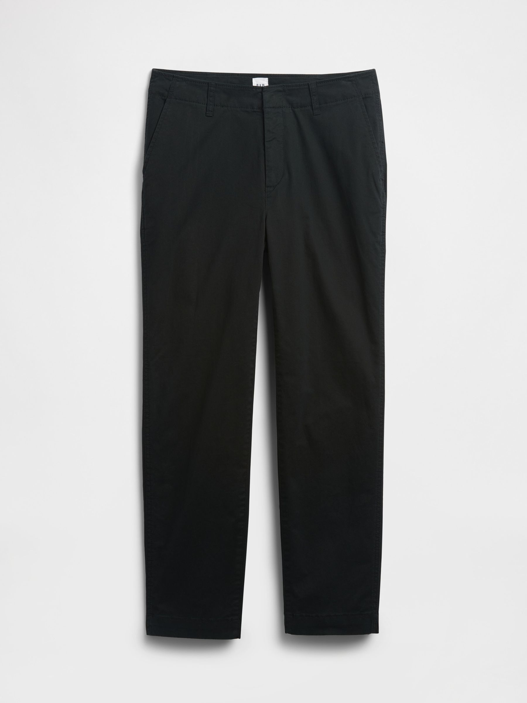 Black Mid Rise Downtown Chinos - Image 4 of 4
