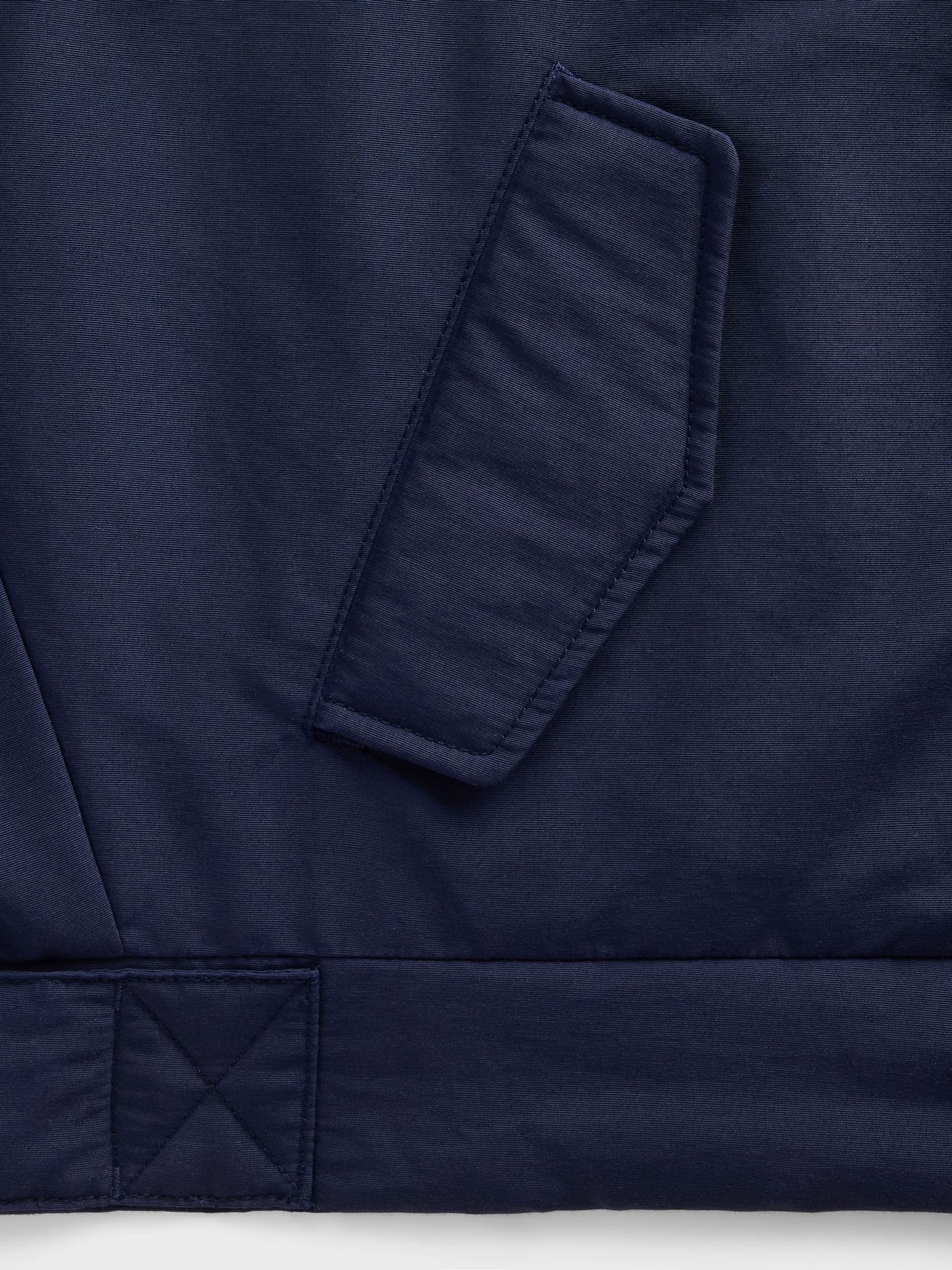 GapStudio Blue Faux Fur-Lined Crop Bomber Jacket - Image 6 of 6 GapStudio Blue Faux Fur-Lined Crop Bomber Jacket - Image 6 of 6