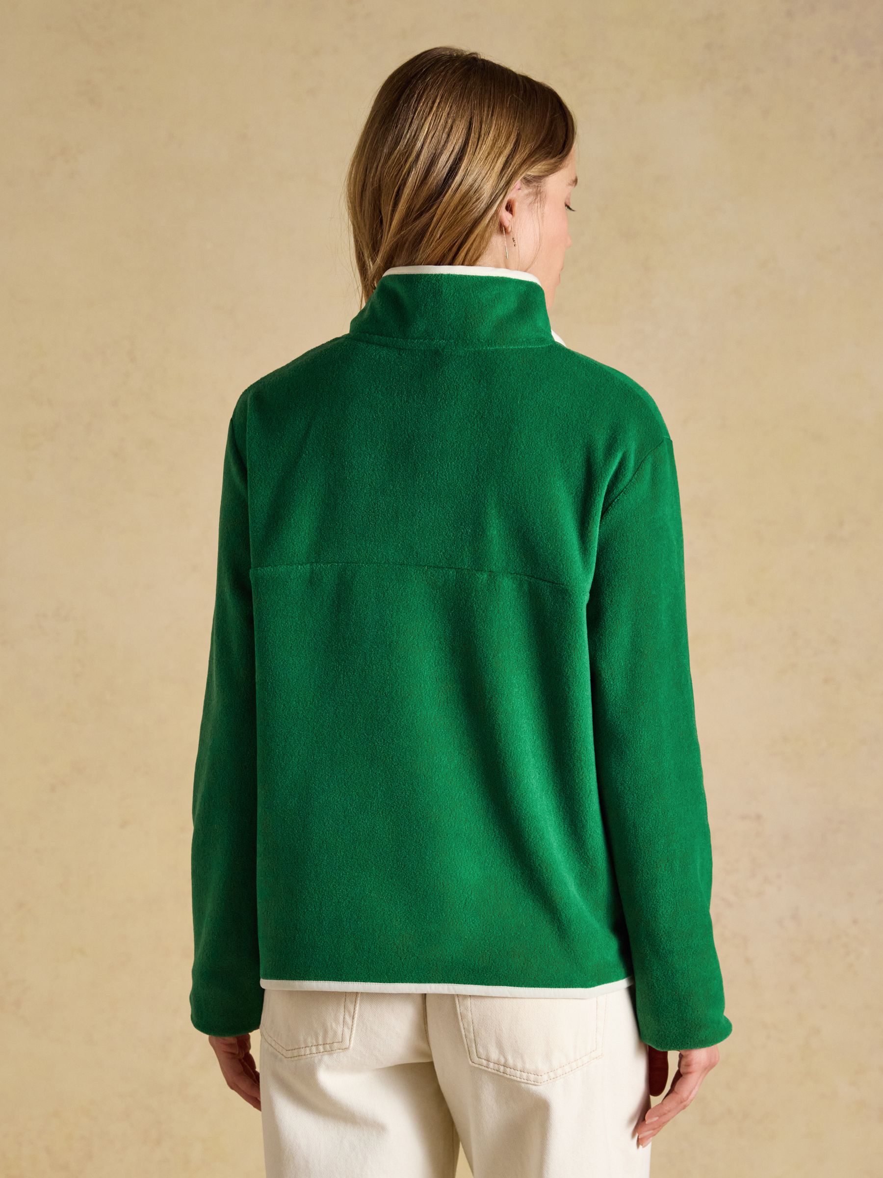 Green Funnel Neck Polar Fleece - Image 2 of 7
