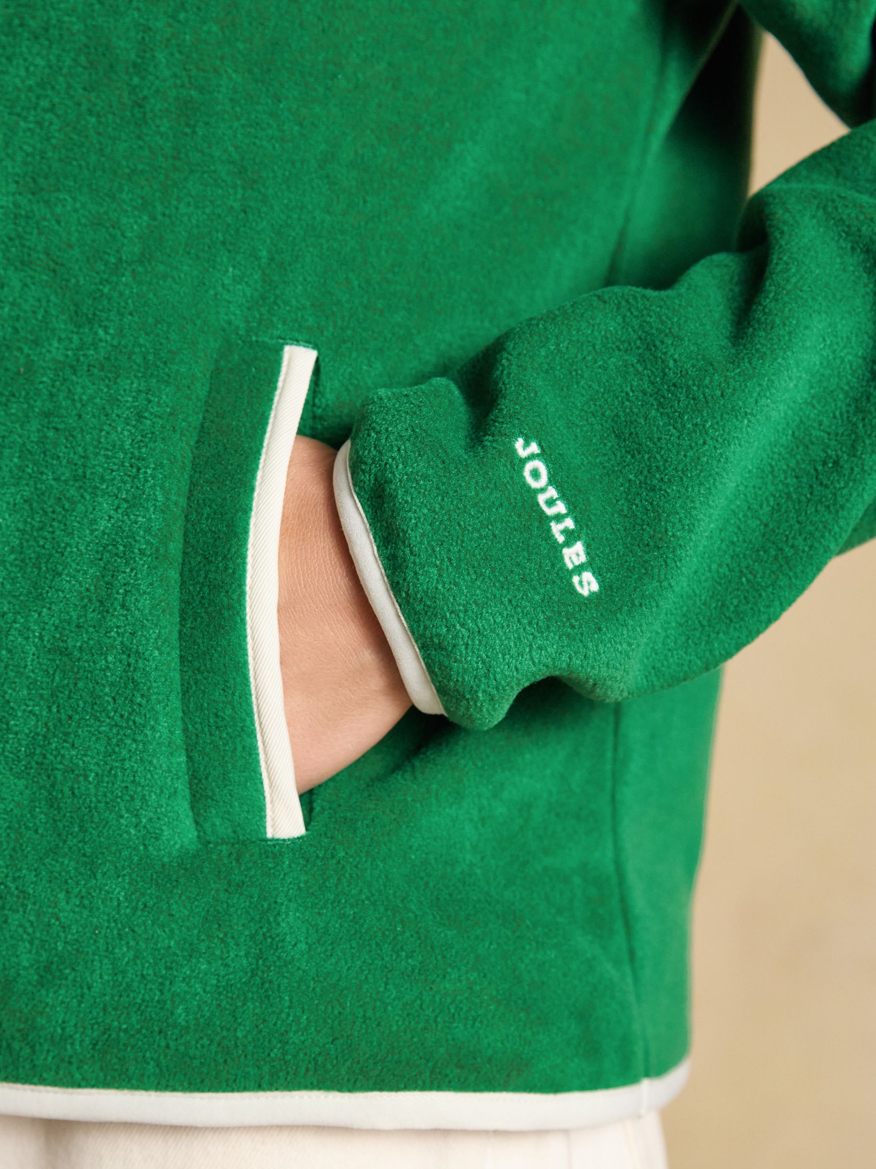 Green Funnel Neck Polar Fleece - Image 5 of 7