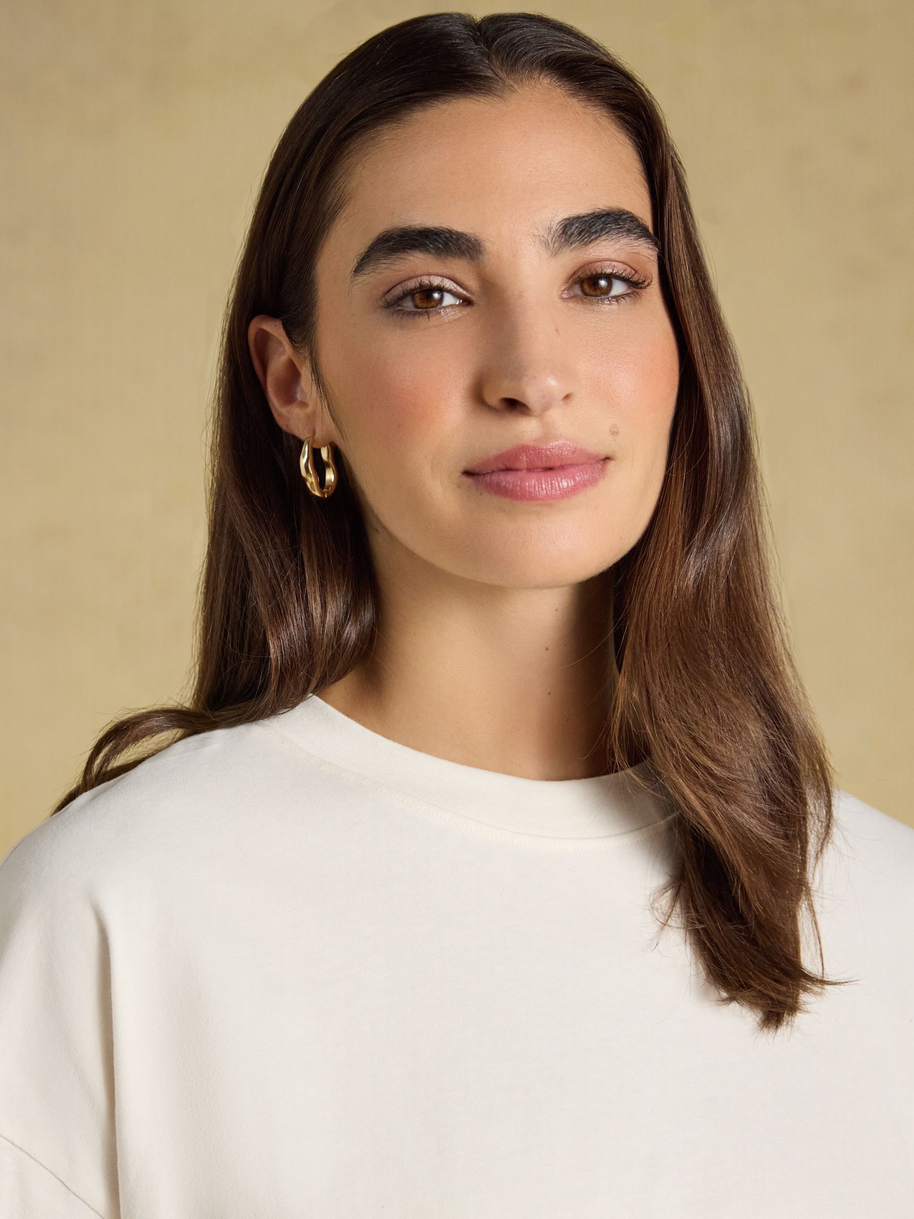 Cream Cotton Long Sleeve Pyjama Top - Image 5 of 7
