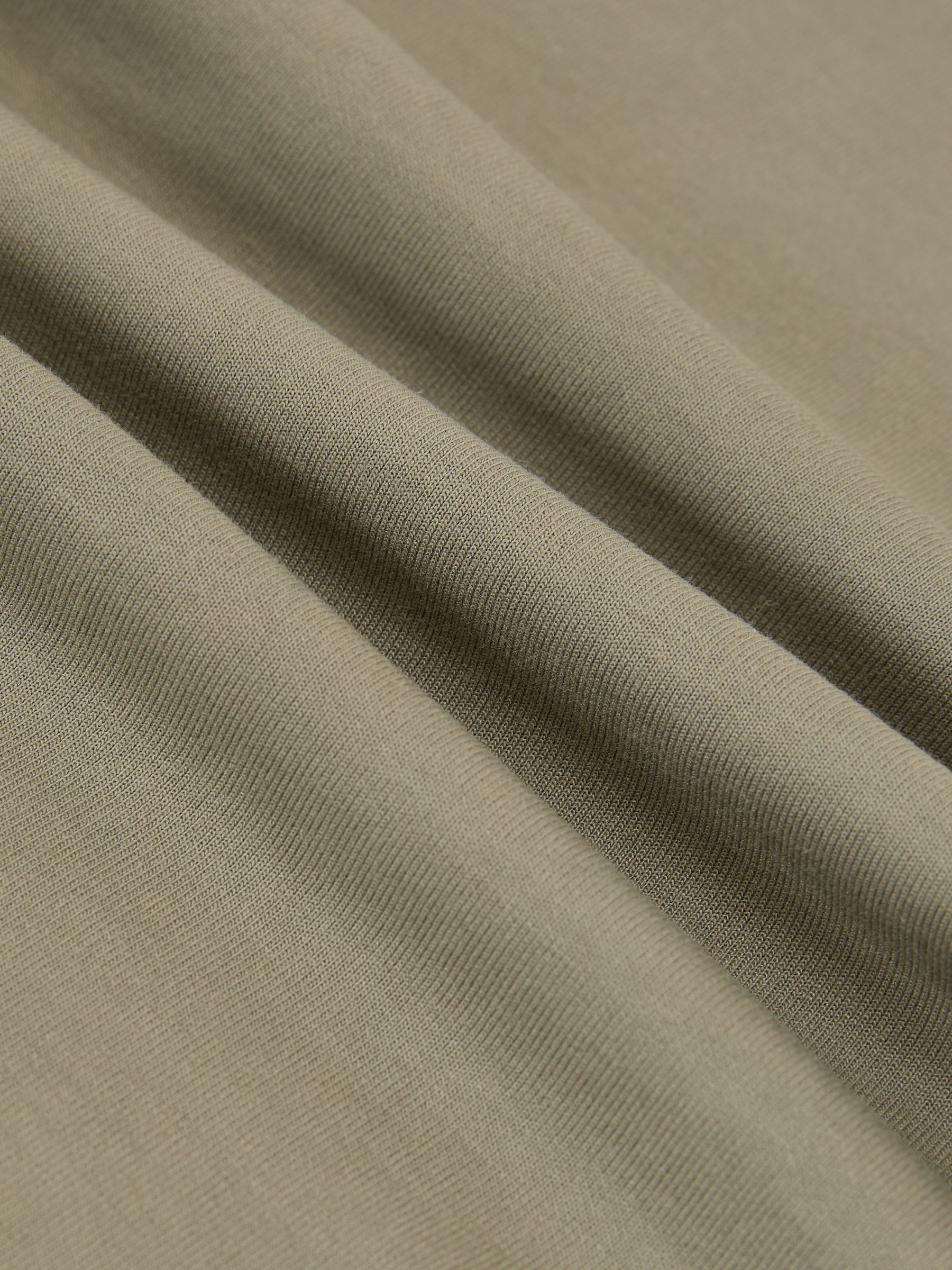 3-9 yrs Premium Interlock Crew-Neck T-Shirt in Sage - Image 6 of 6