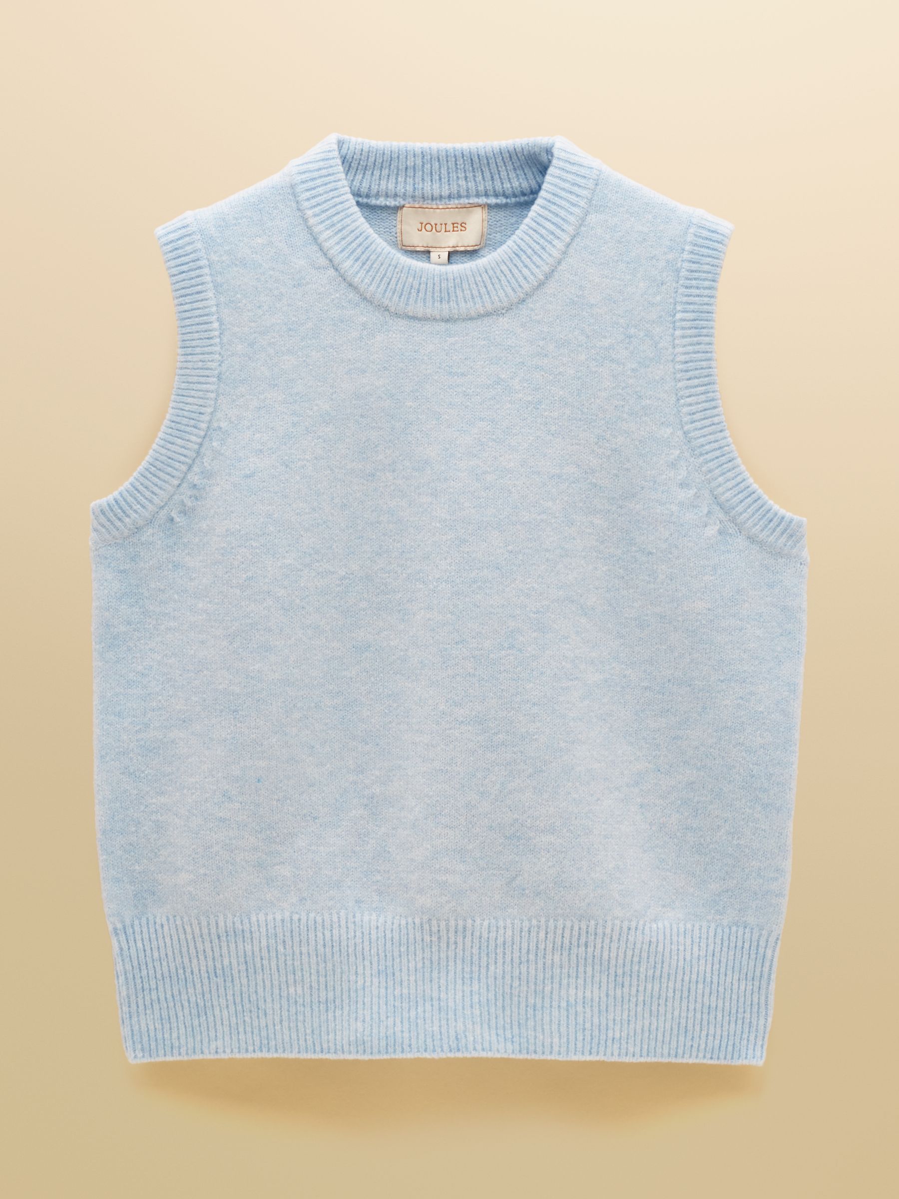 Holly Pale Blue Knitted Vest - Image 6 of 6
