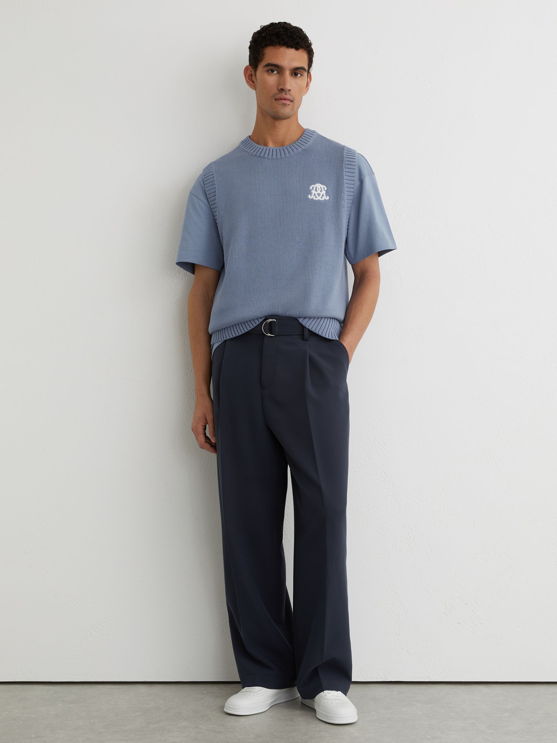 Vests in Powder Blue - Image 3 of 7