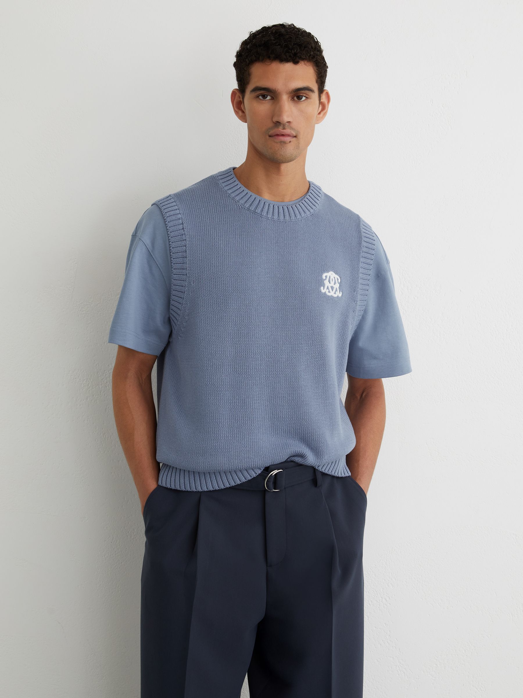 Vests in Powder Blue - Image 4 of 7