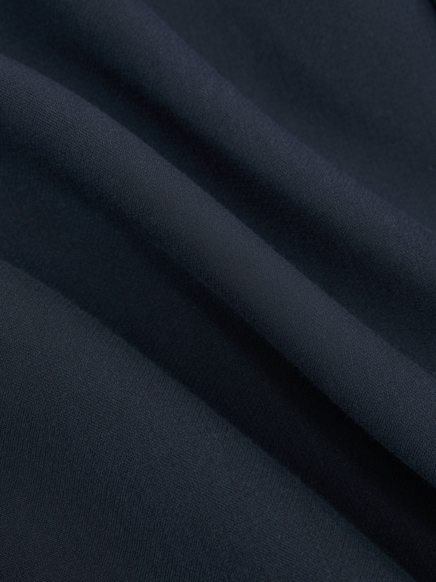 Monogram Relaxed-Fit Double-Breasted Blazer in Airforce Blue - Image 9 of 9