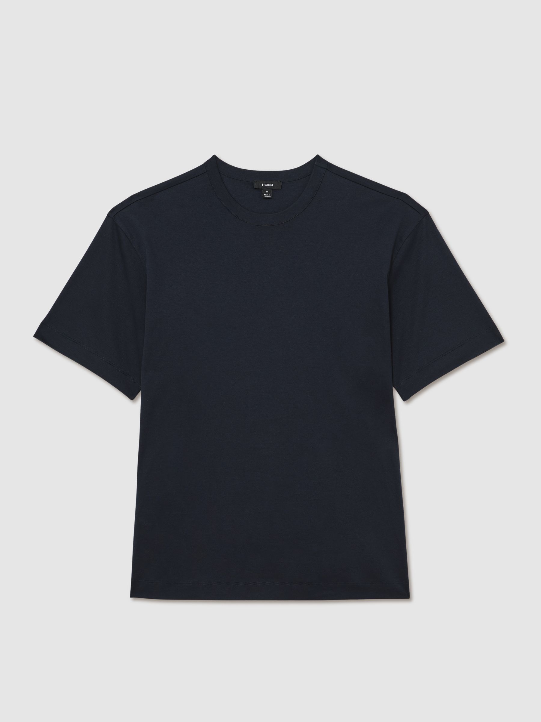 Airwater-Cotton Relaxed-Fit T-Shirt in Navy - Image 2 of 6
