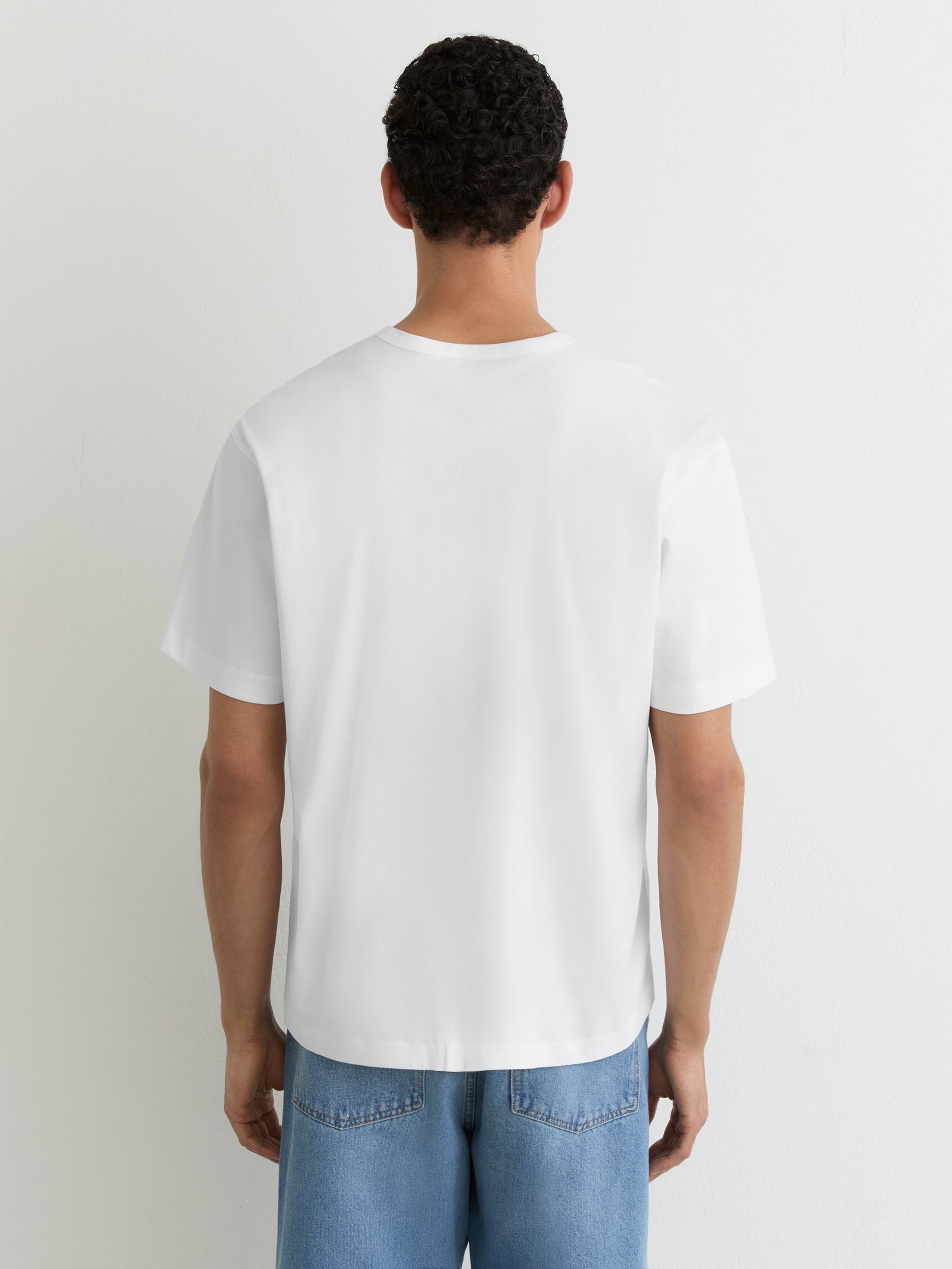Airwater-Cotton Relaxed-Fit T-Shirt in White - image 5