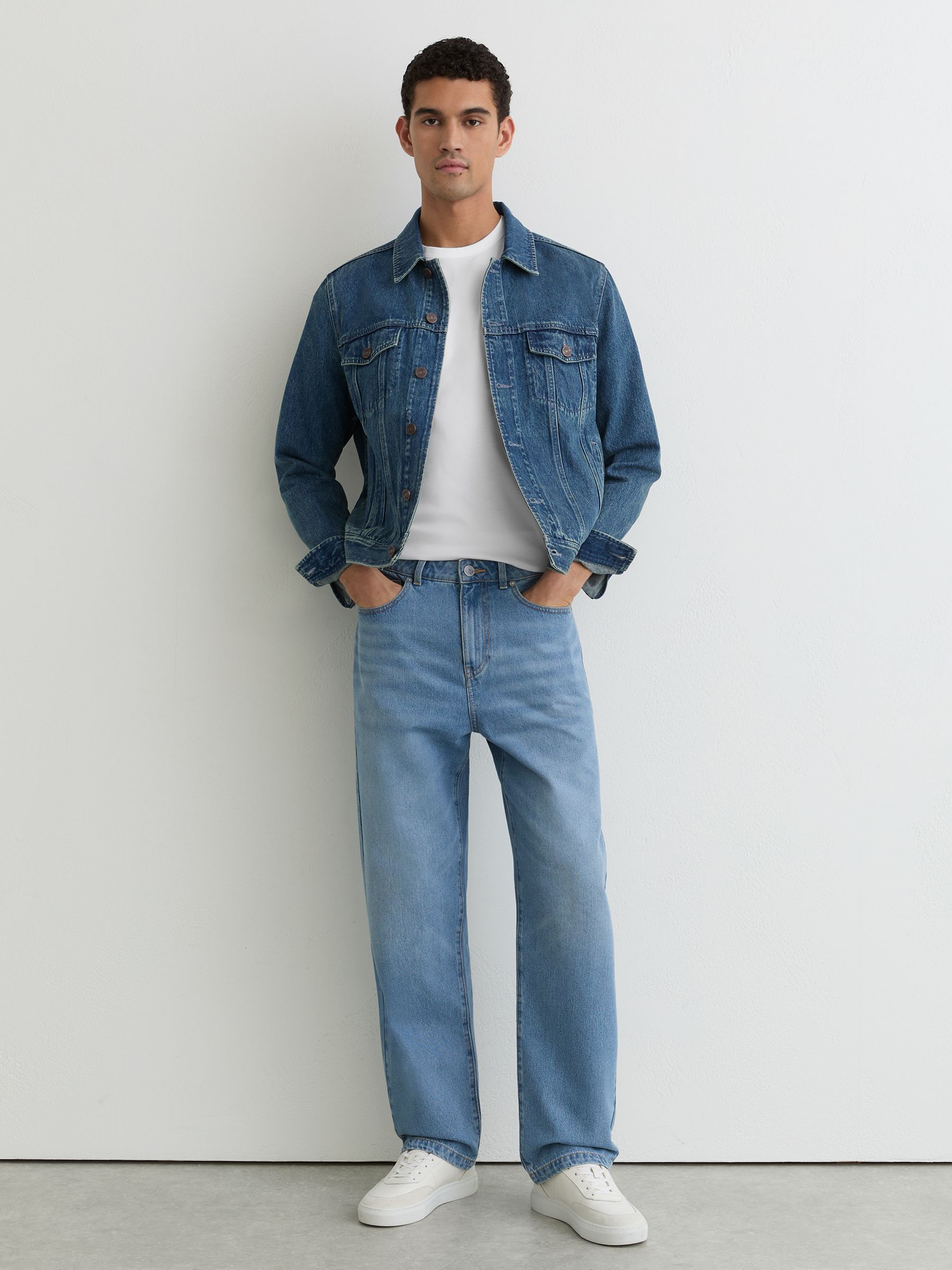 Airwater-Cotton Relaxed-Fit T-Shirt in White - Image 6 of 7