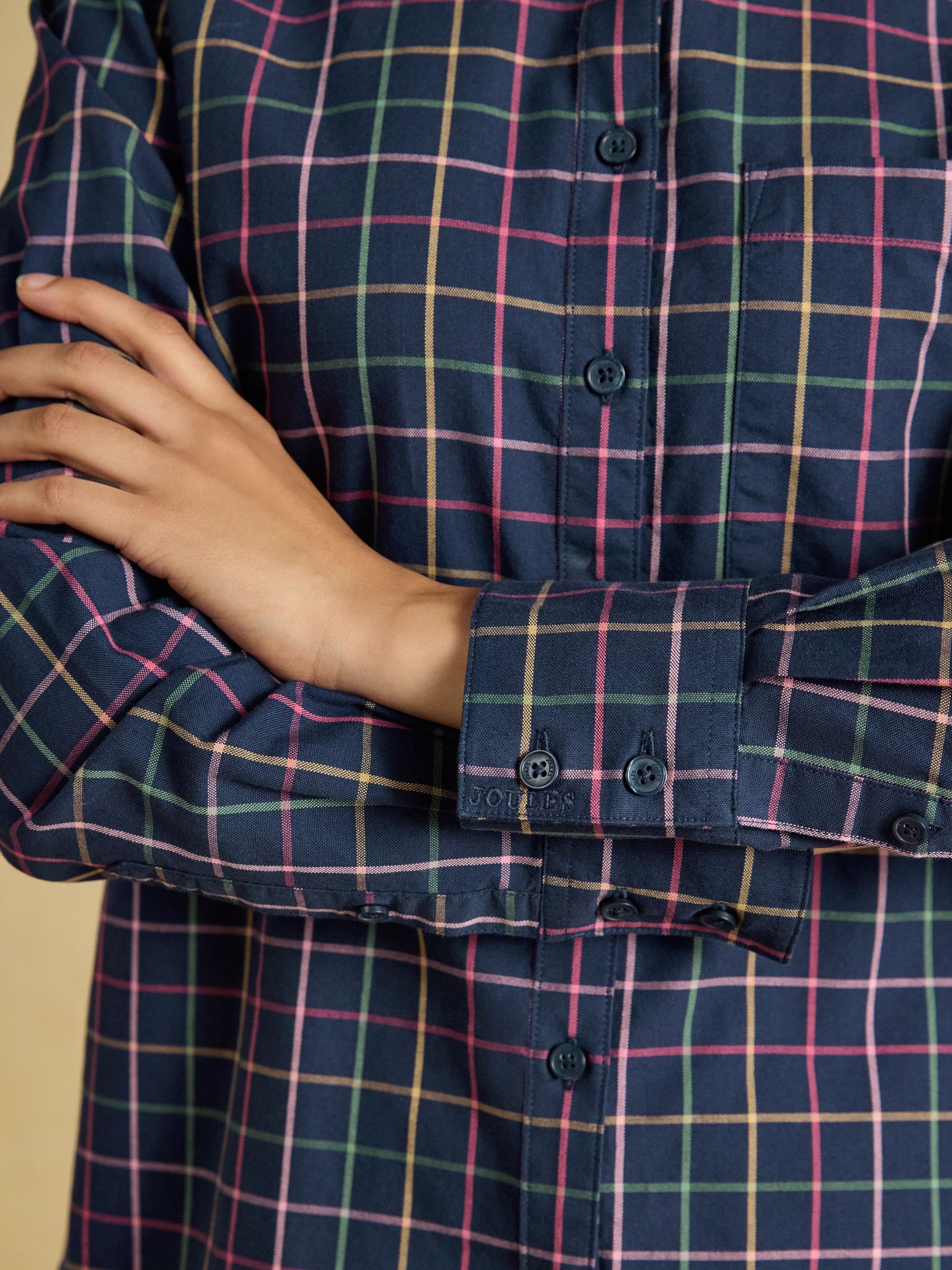 Boyfriend Oxford Navy Shirt - Image 4 of 8