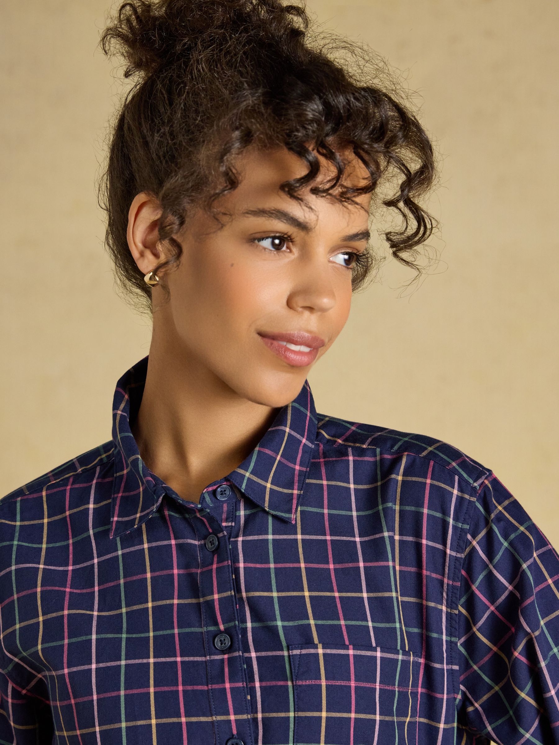 Boyfriend Oxford Navy Shirt - Image 5 of 8