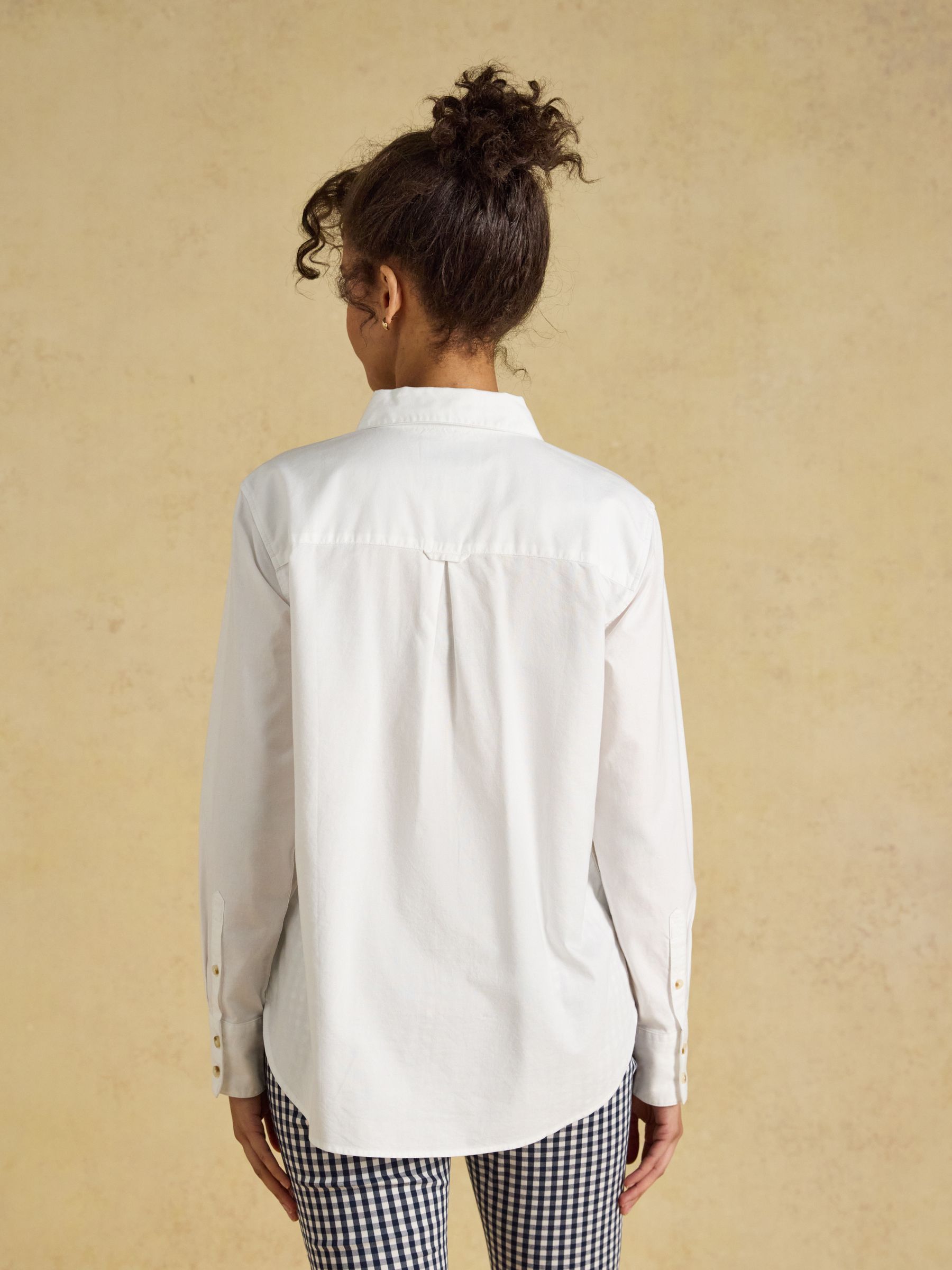 Boyfriend Oxford White Shirt - Image 2 of 8 Boyfriend Oxford White Shirt - Image 2 of 8