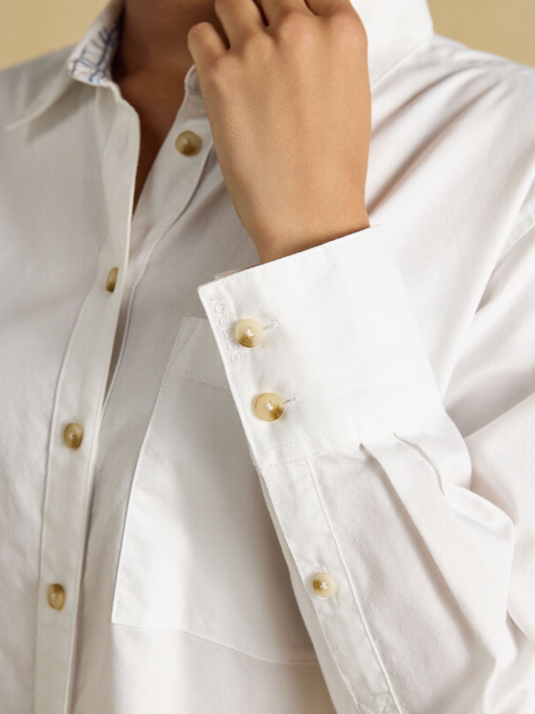 Boyfriend Oxford White Shirt - Image 5 of 8