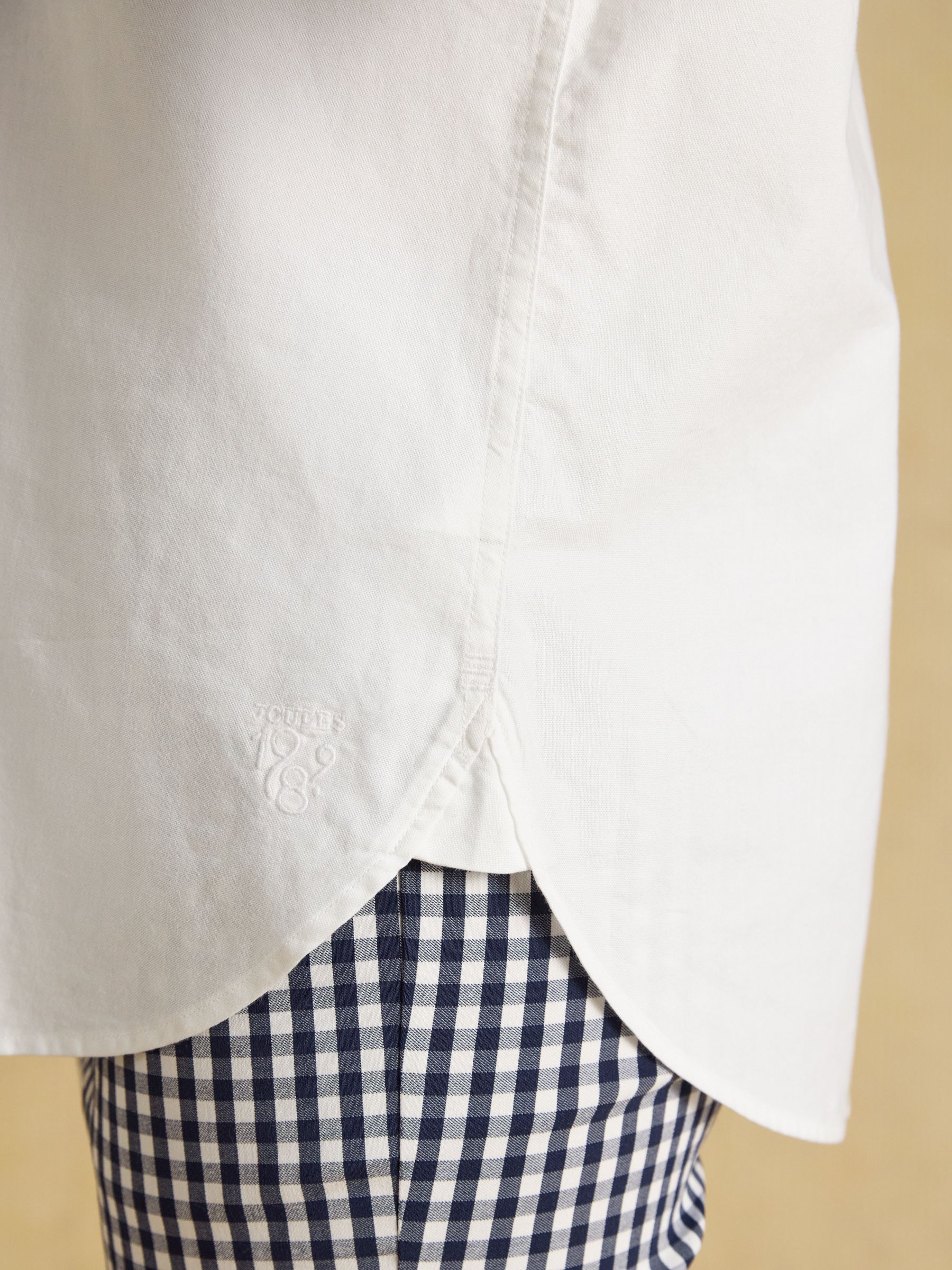 Boyfriend Oxford White Shirt - Image 7 of 8