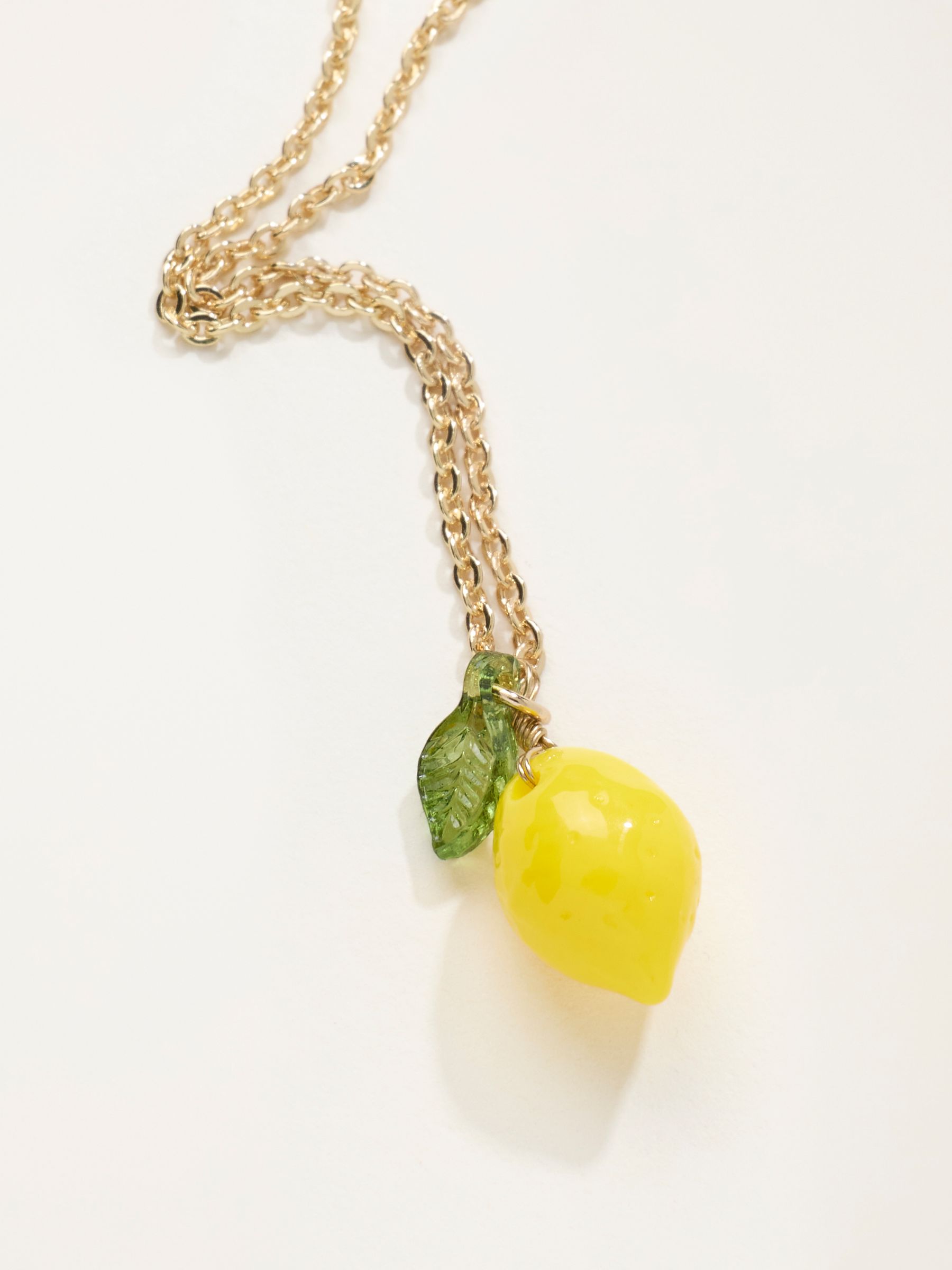 Yellow Lemon Necklace - Image 2 of 2