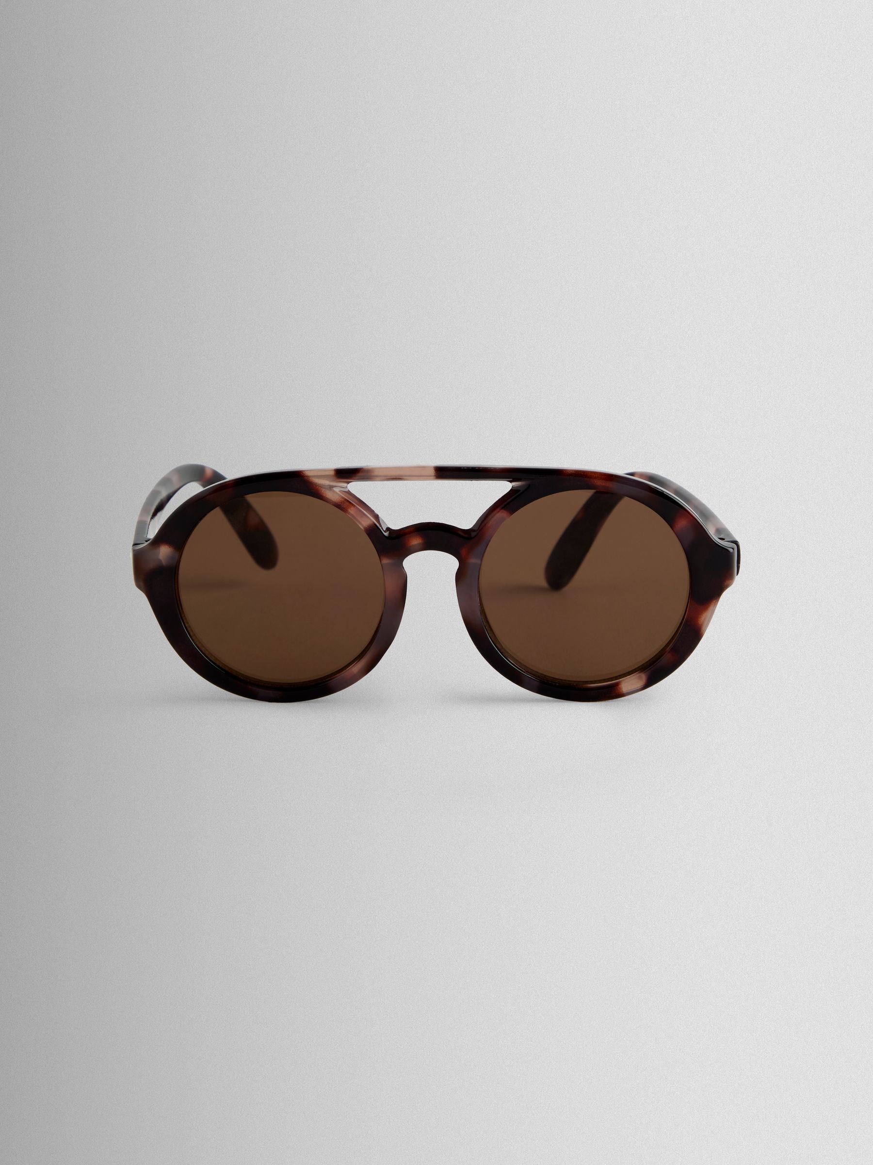 Brown Tortoise Shell Baby Sunglasses | JoJo Maman Bébé display picture 1