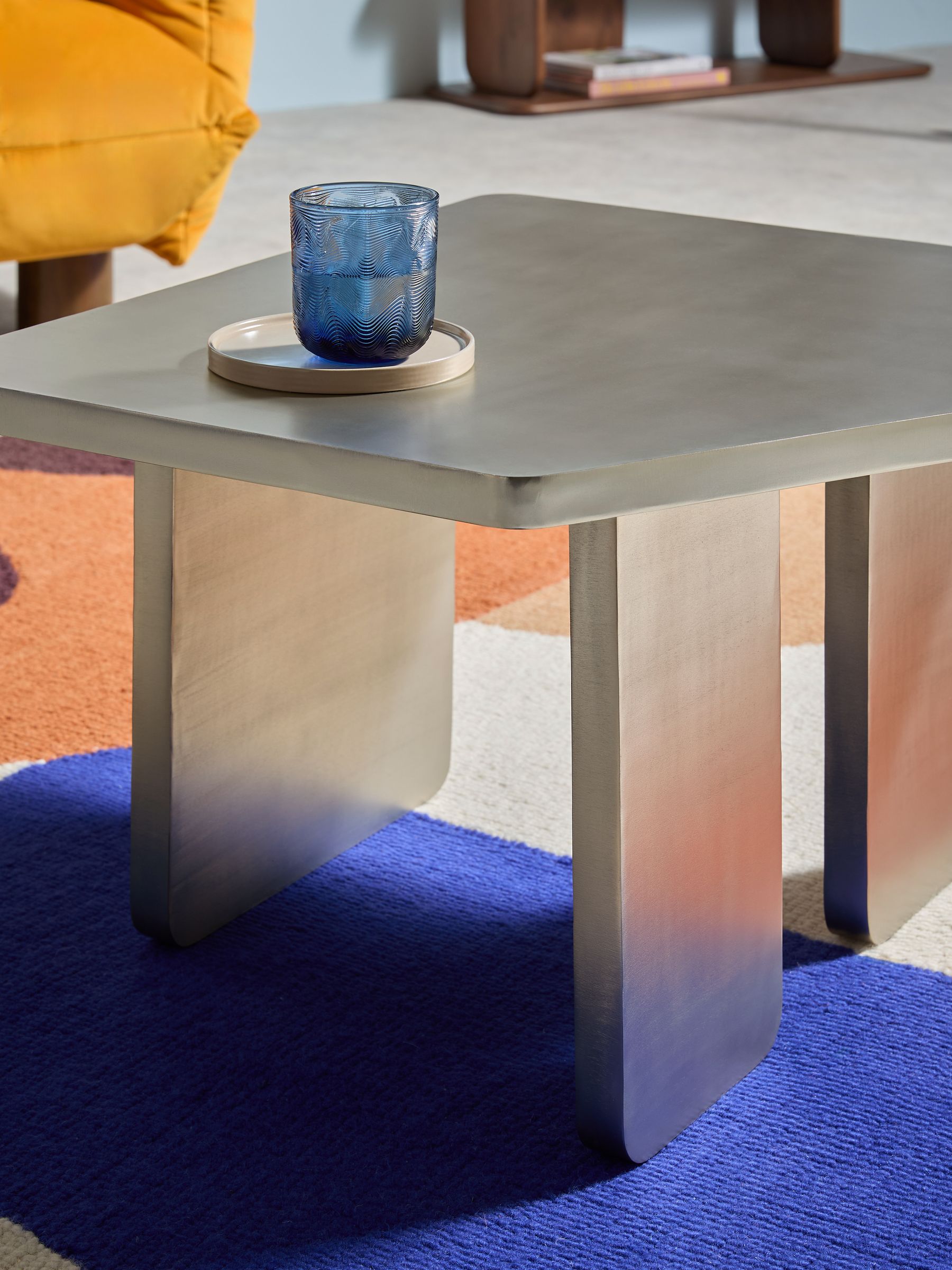 Kiara Coffee Table in Metal - Image 2 of 6