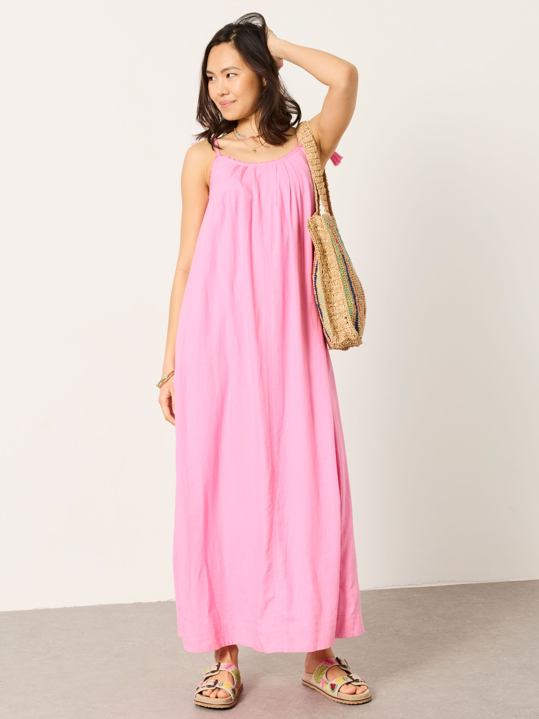 Bea Pink Petite Maxi Dress - Image 1 of 6