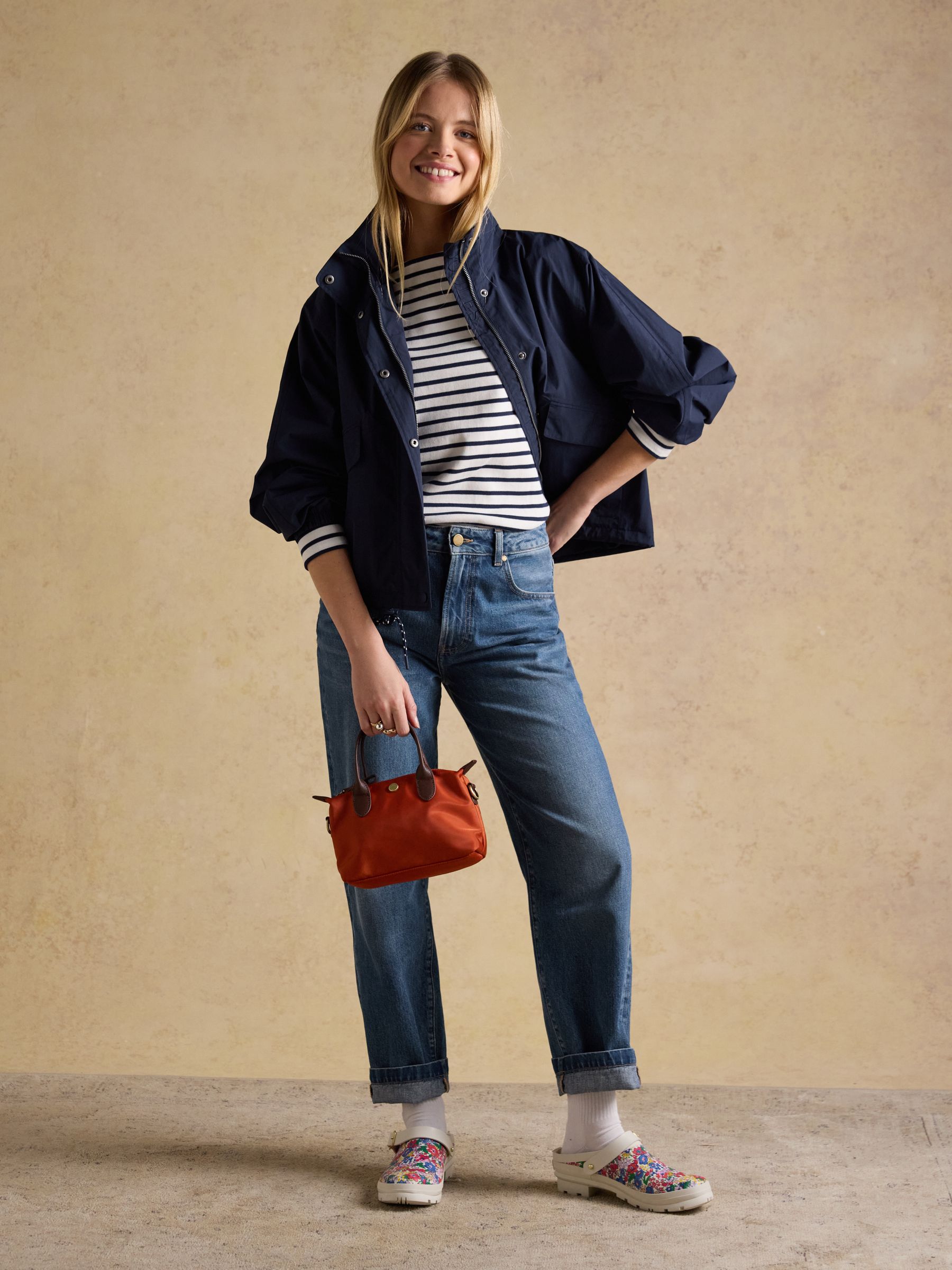 Edie Orange Crossbody Handbag - Image 3 of 9