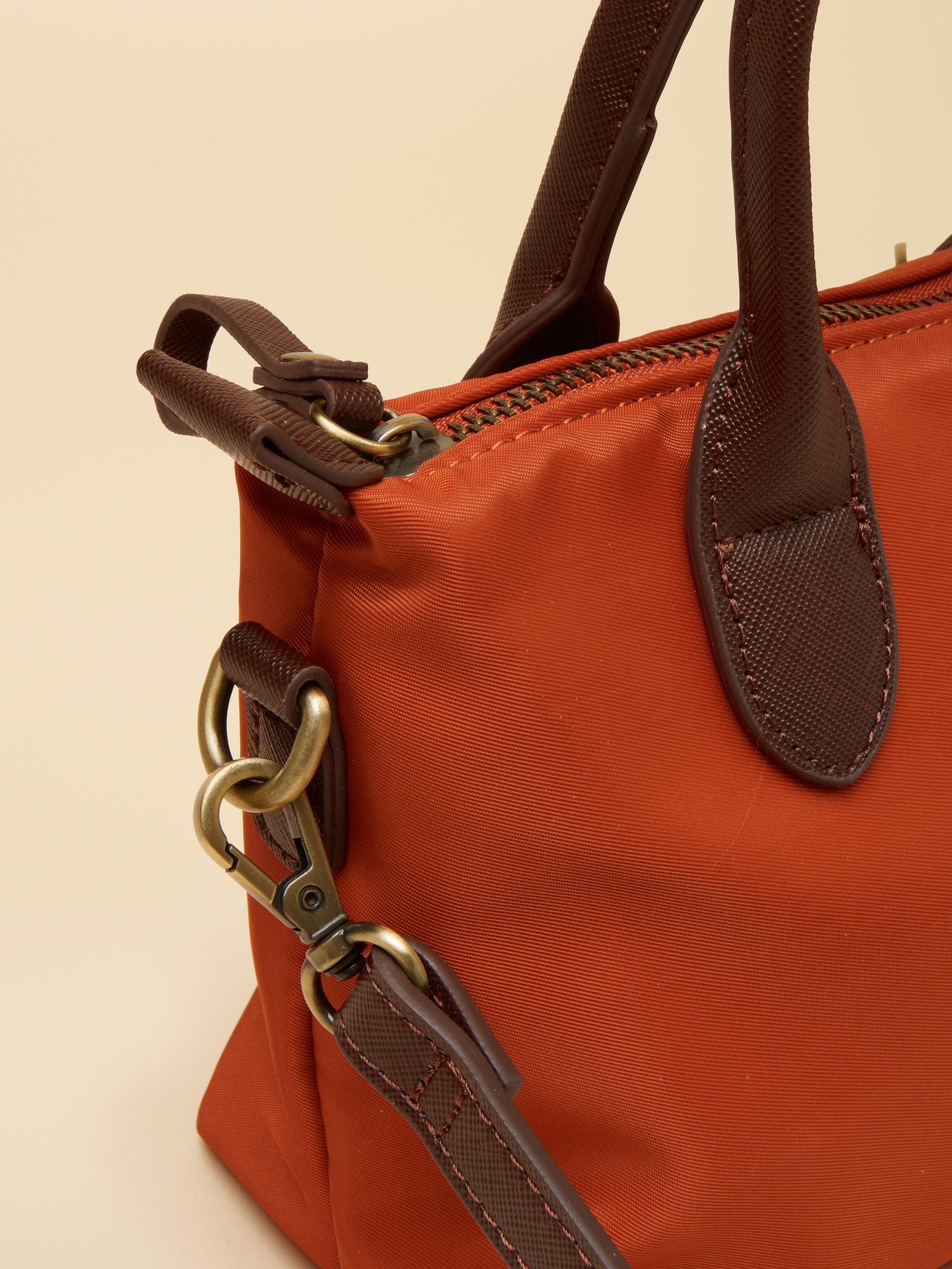 Edie Orange Crossbody Handbag - Image 6 of 9