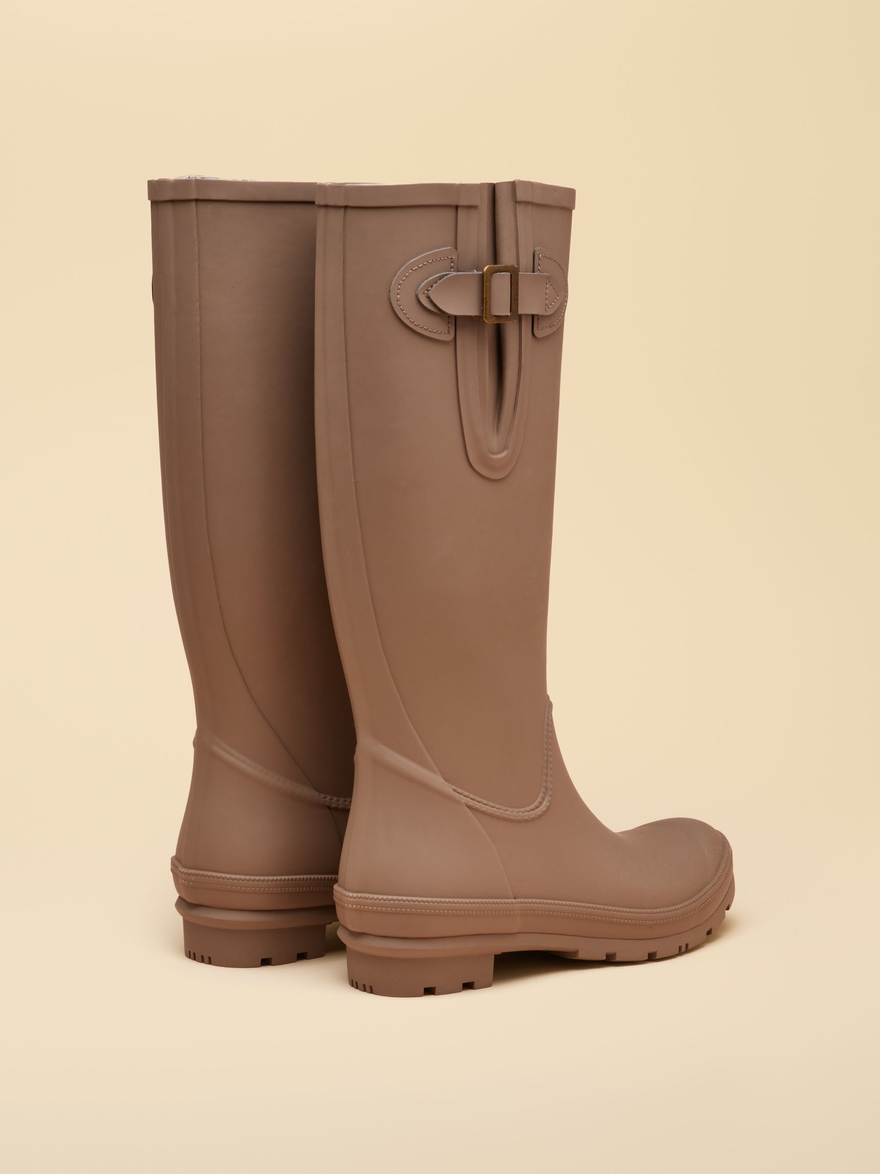 Houghton Mink Brown Adjustable Tall Wellies - Image 2 of 6