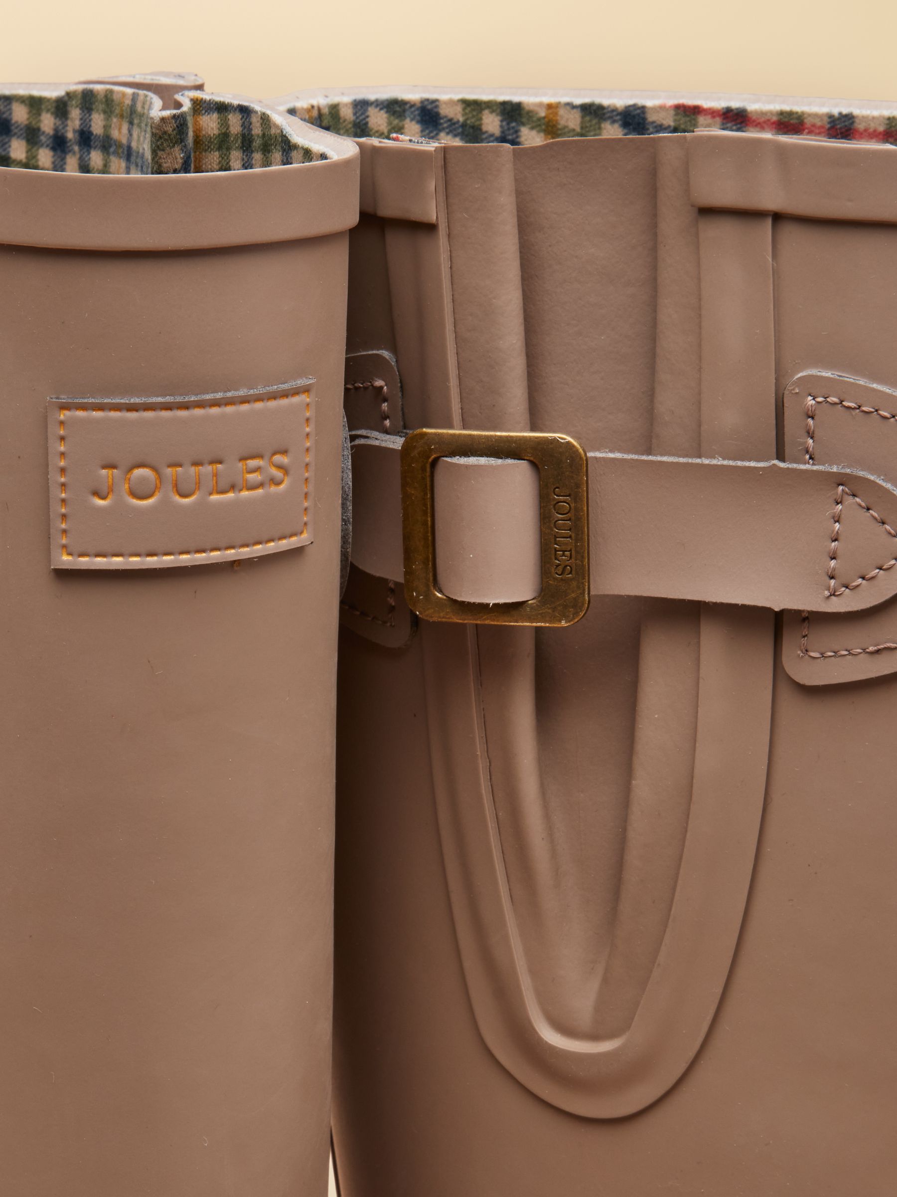 Houghton Mink Brown Adjustable Tall Wellies - Image 5 of 6