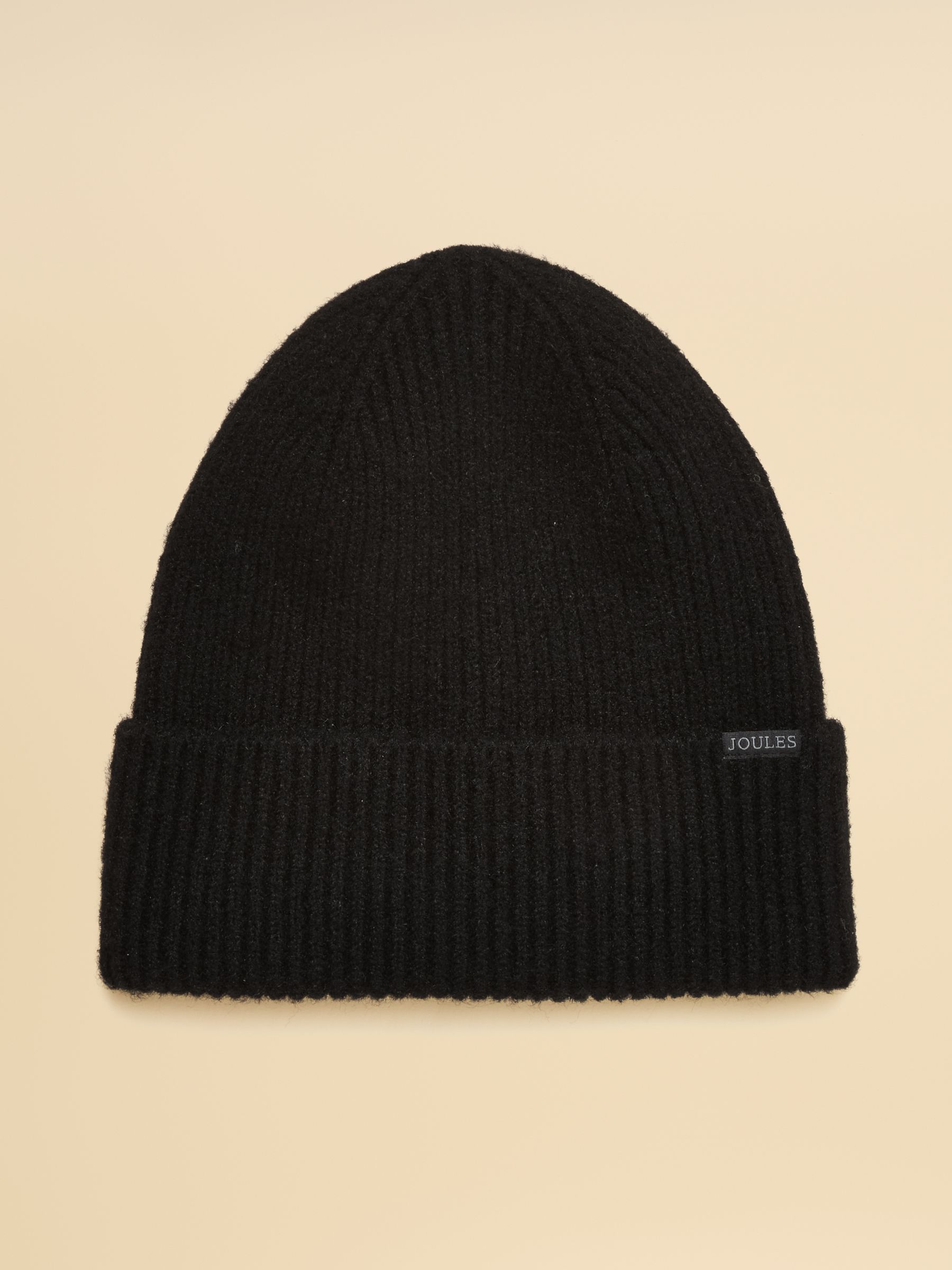 Fine Knit Black Beanie Hat - Image 5 of 8