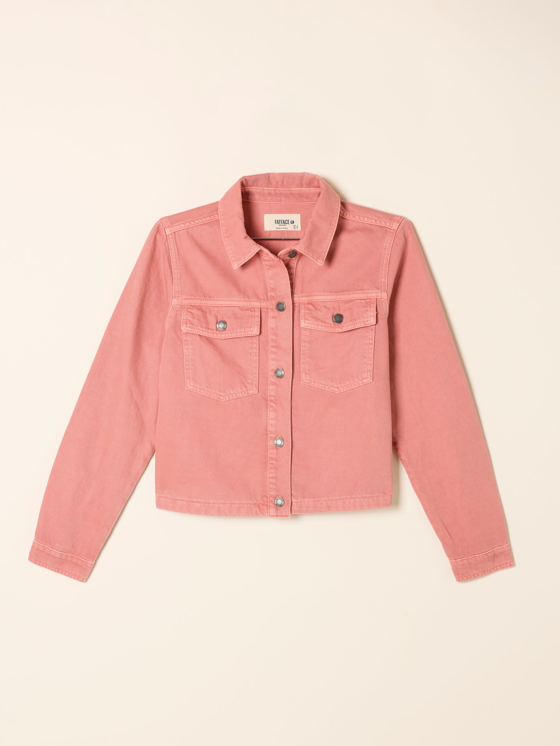 Thea Pink Denim Jacket - Image 6 of 6