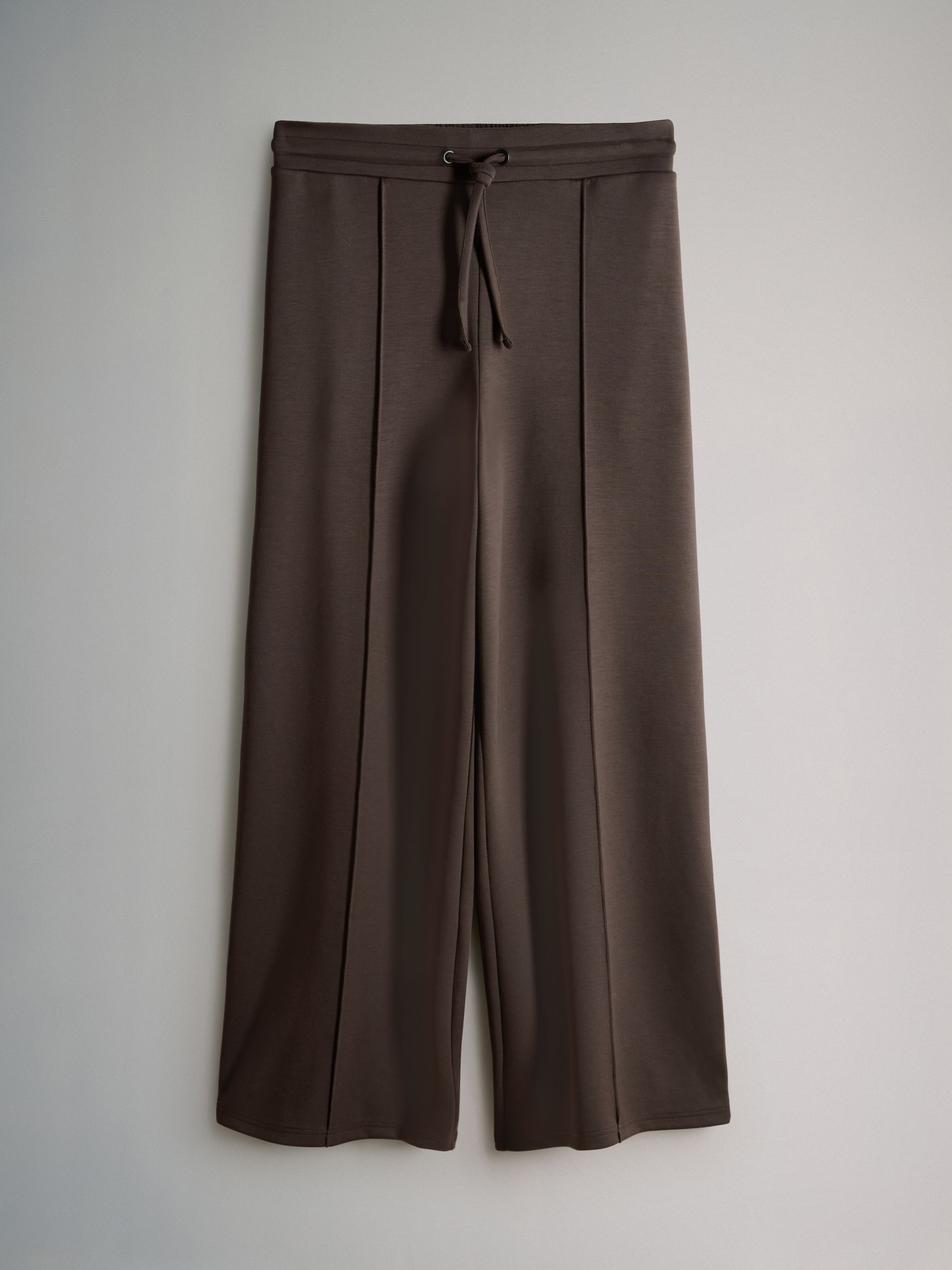 Navy Blue/Chocolate Brown Modal Straight Leg Joggers 2 Pack - Image 3 of 5