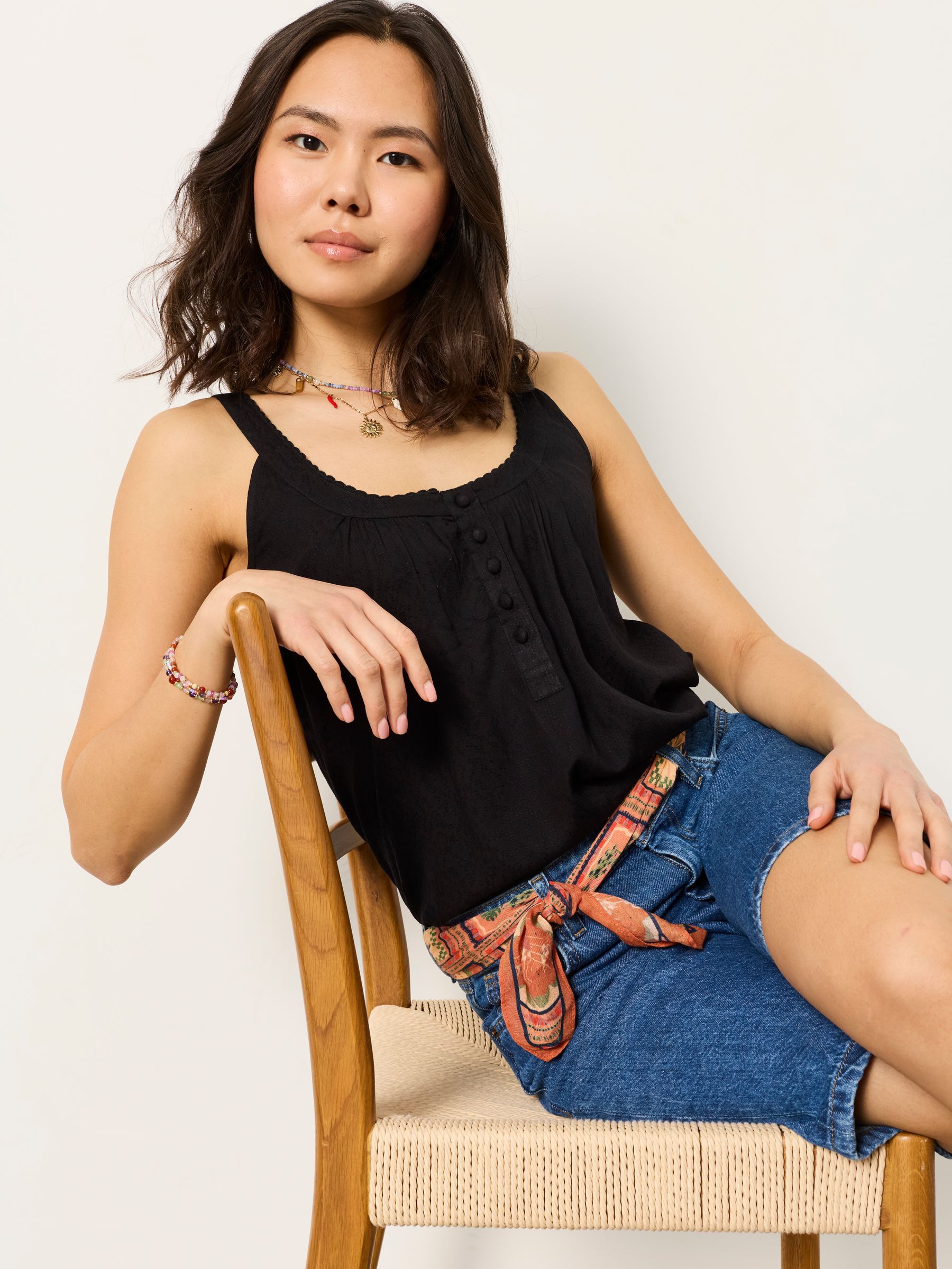 Layla Black Petite Cami - Image 5 of 6